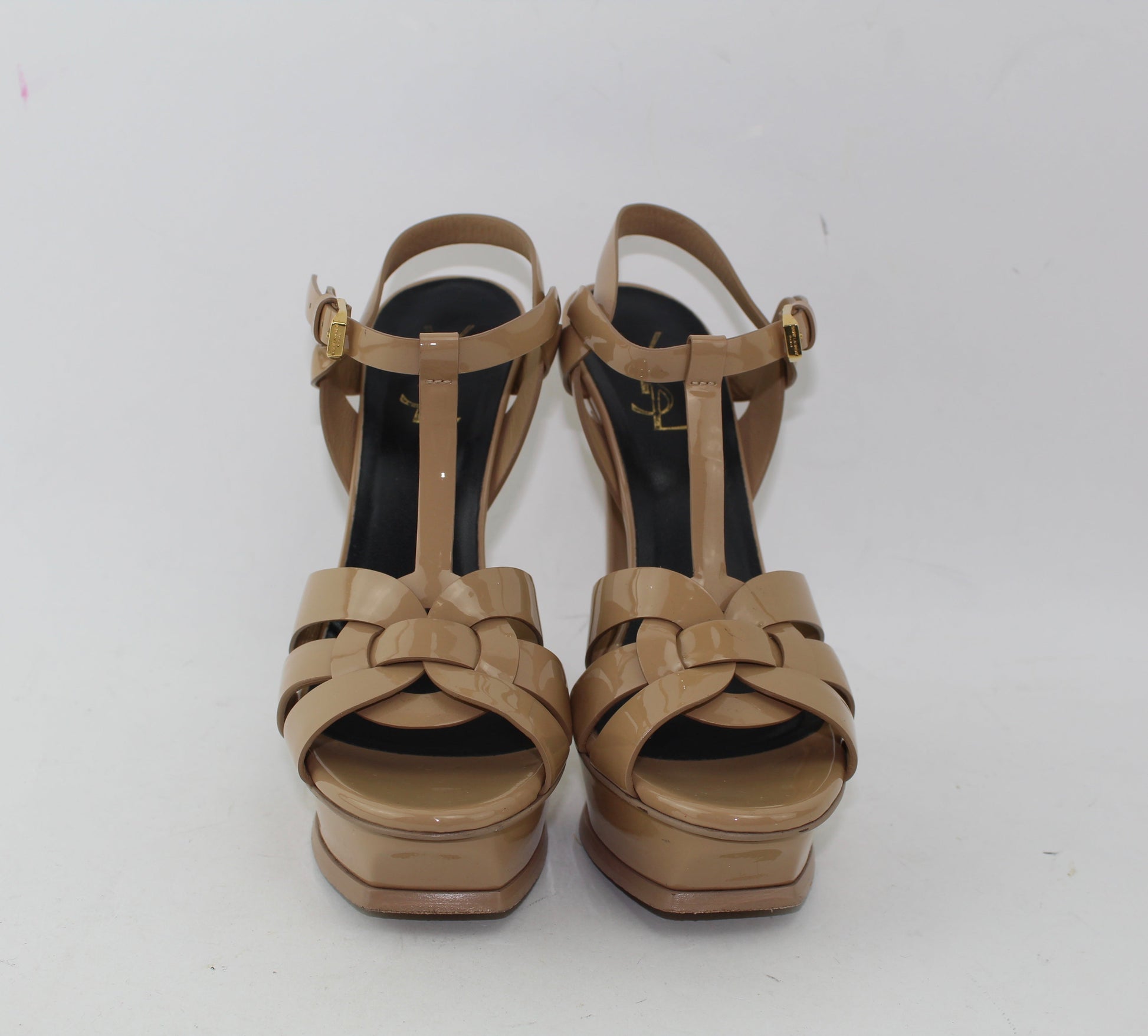SAINT LAURENT TRIBUTE SANDALS SIZE 38.5
