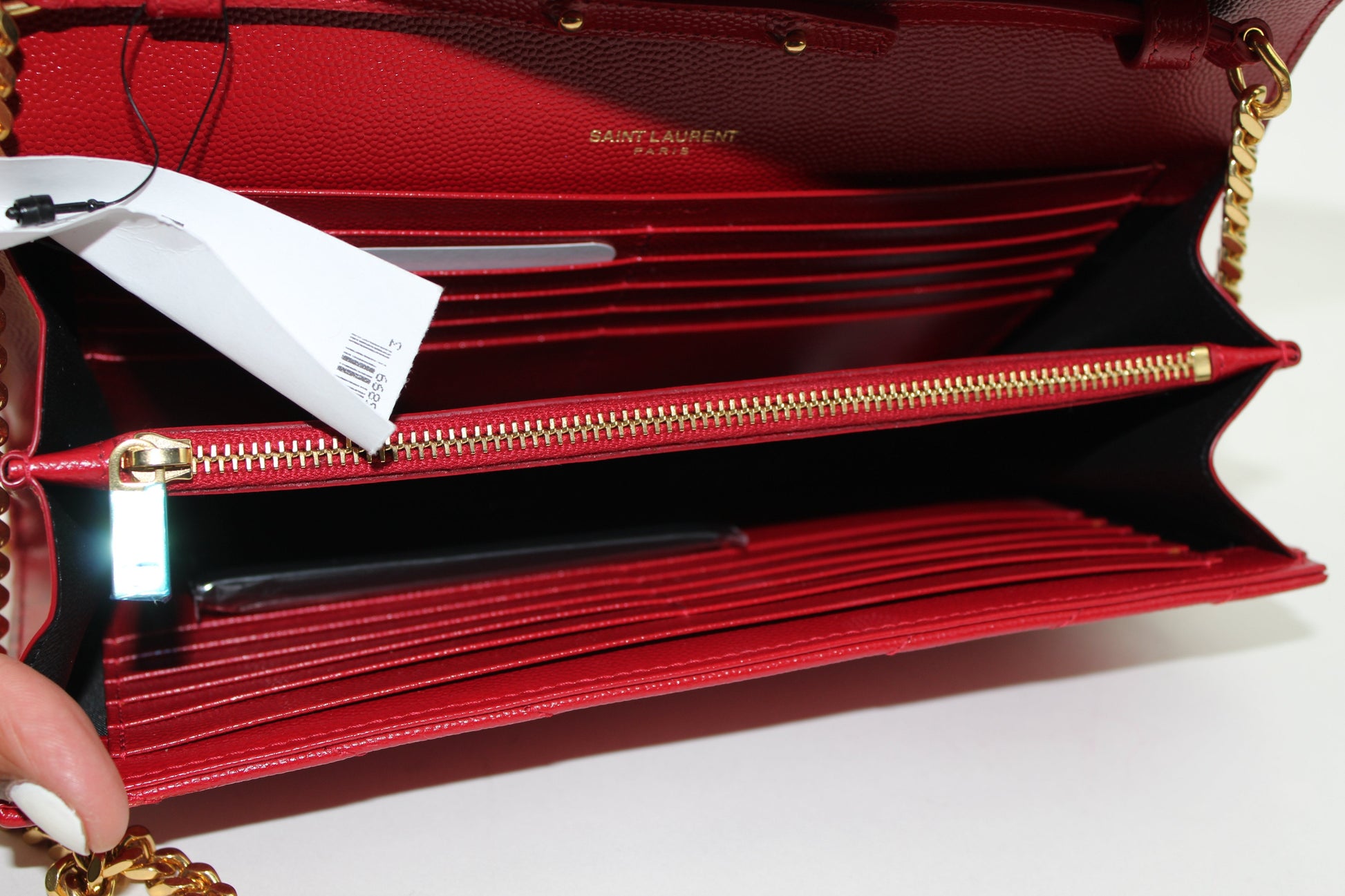 SAINT LAURENT CHAIN WALLET