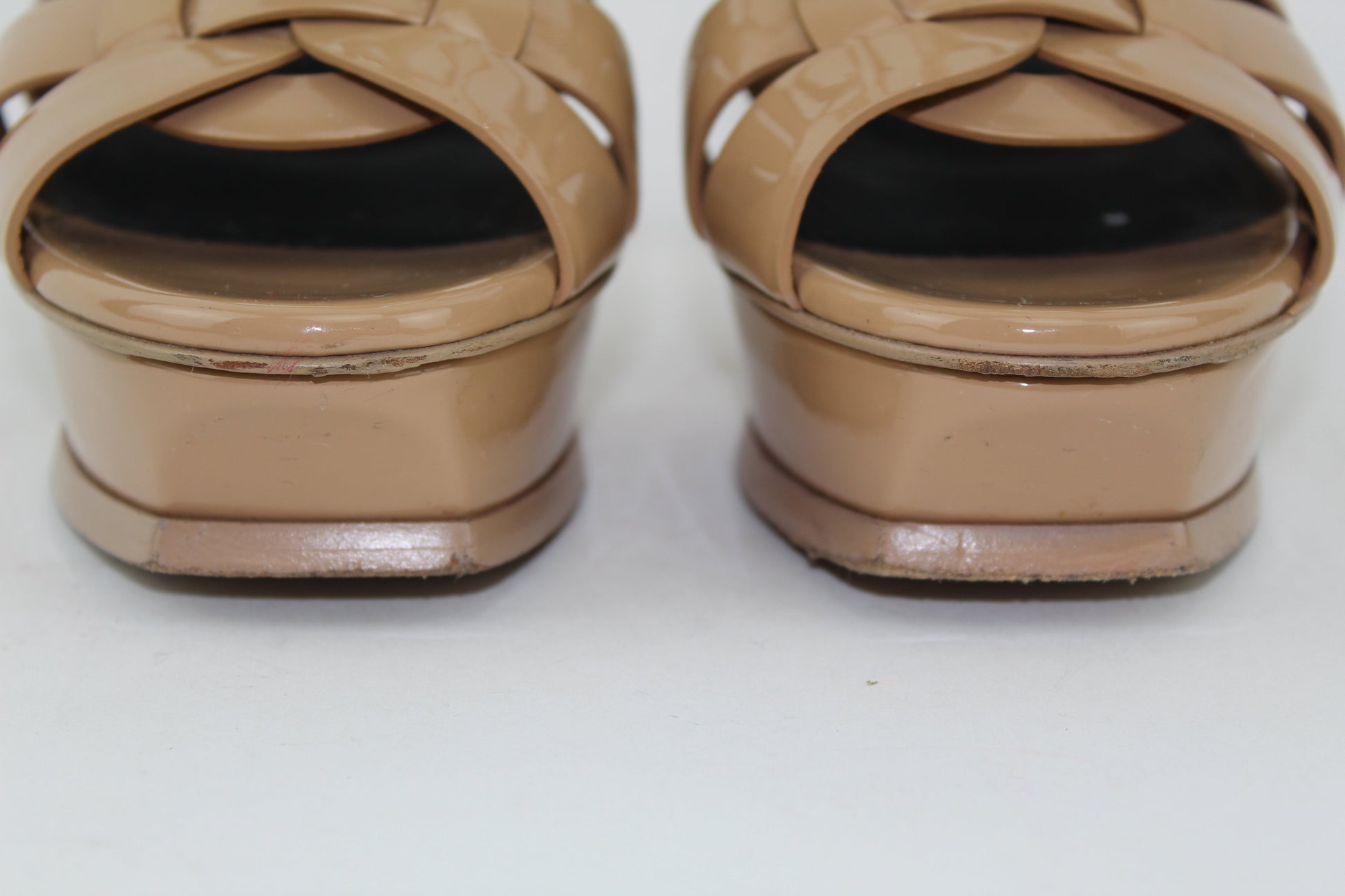 SAINT LAURENT TRIBUTE SANDALS SIZE 39.5