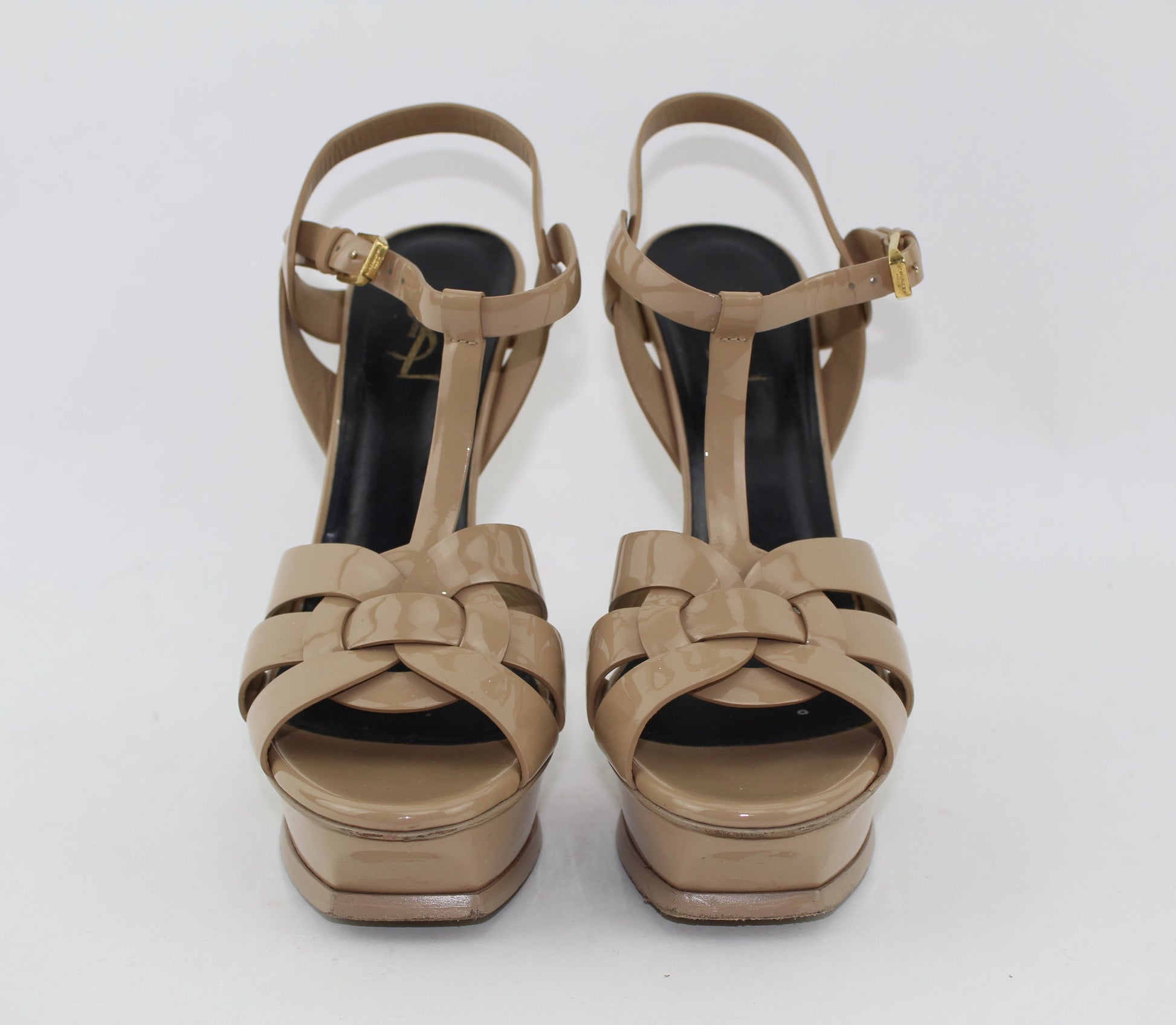SAINT LAURENT TRIBUTE SANDALS SIZE 39.5