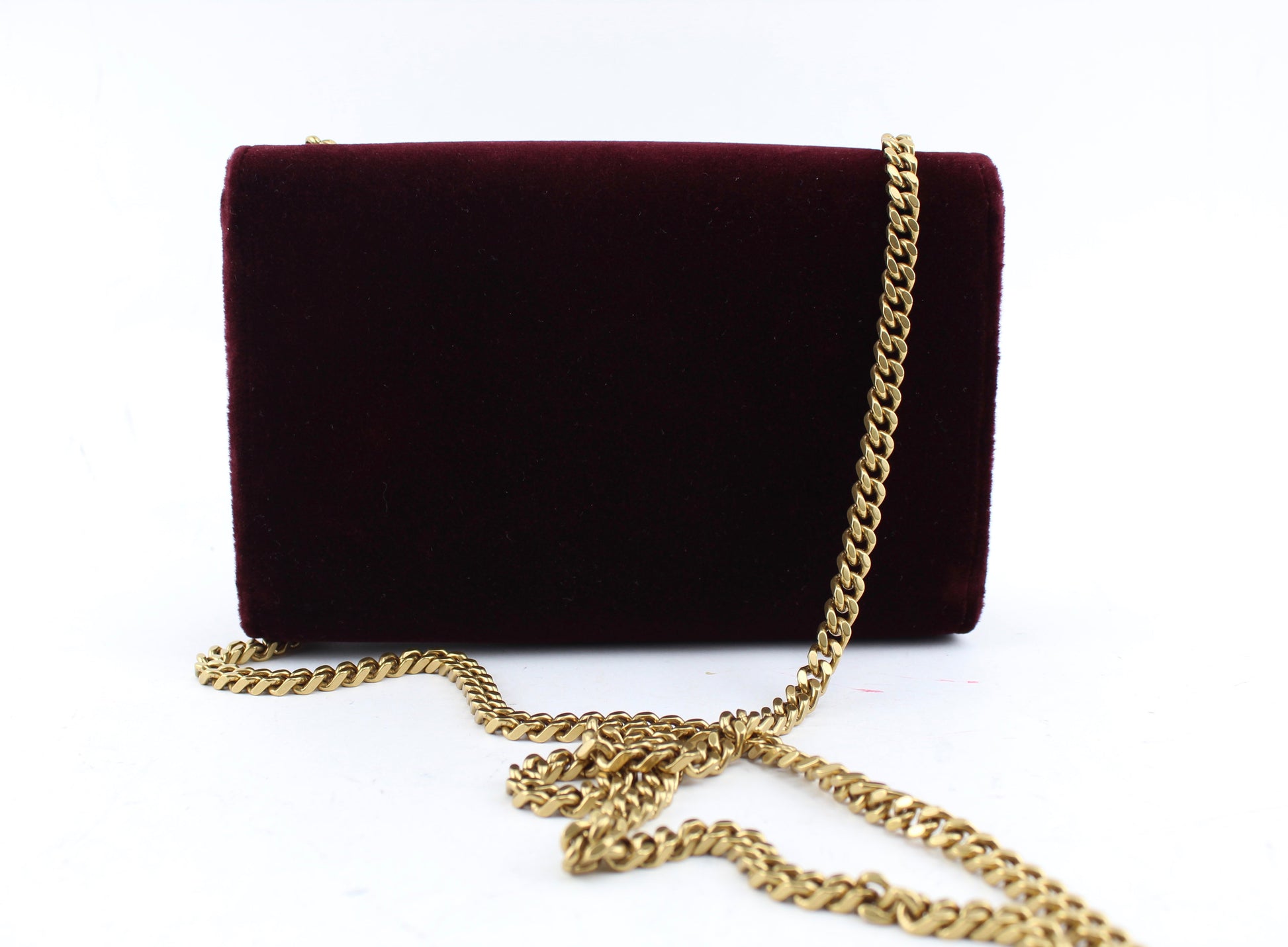SAINT LAURENT KATE TASSEL LOGO BAG