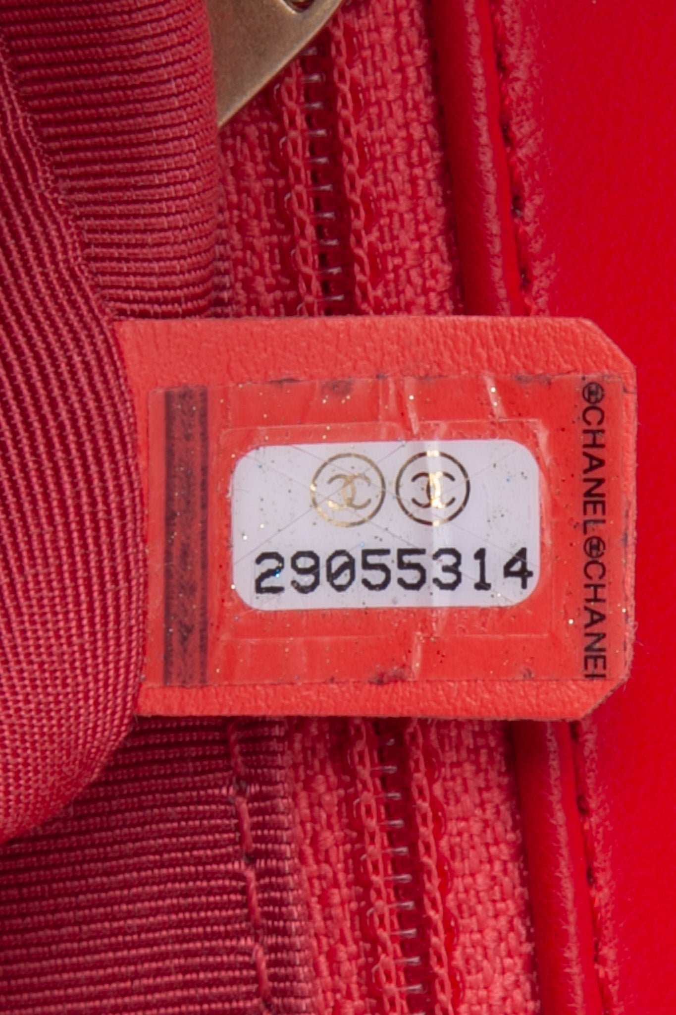CHANEL Medium in The Loop Red Quilted Lambskin Leather Flap Bag