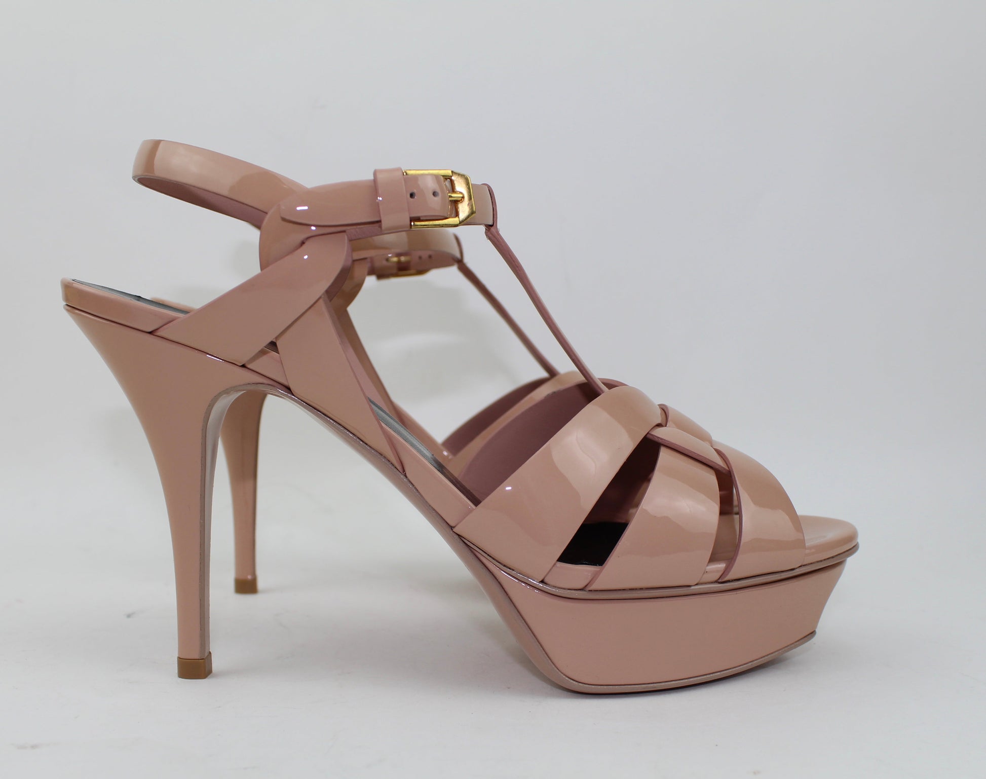 SAINT LAURENT TRIBUTE SANDALS SIZE 40