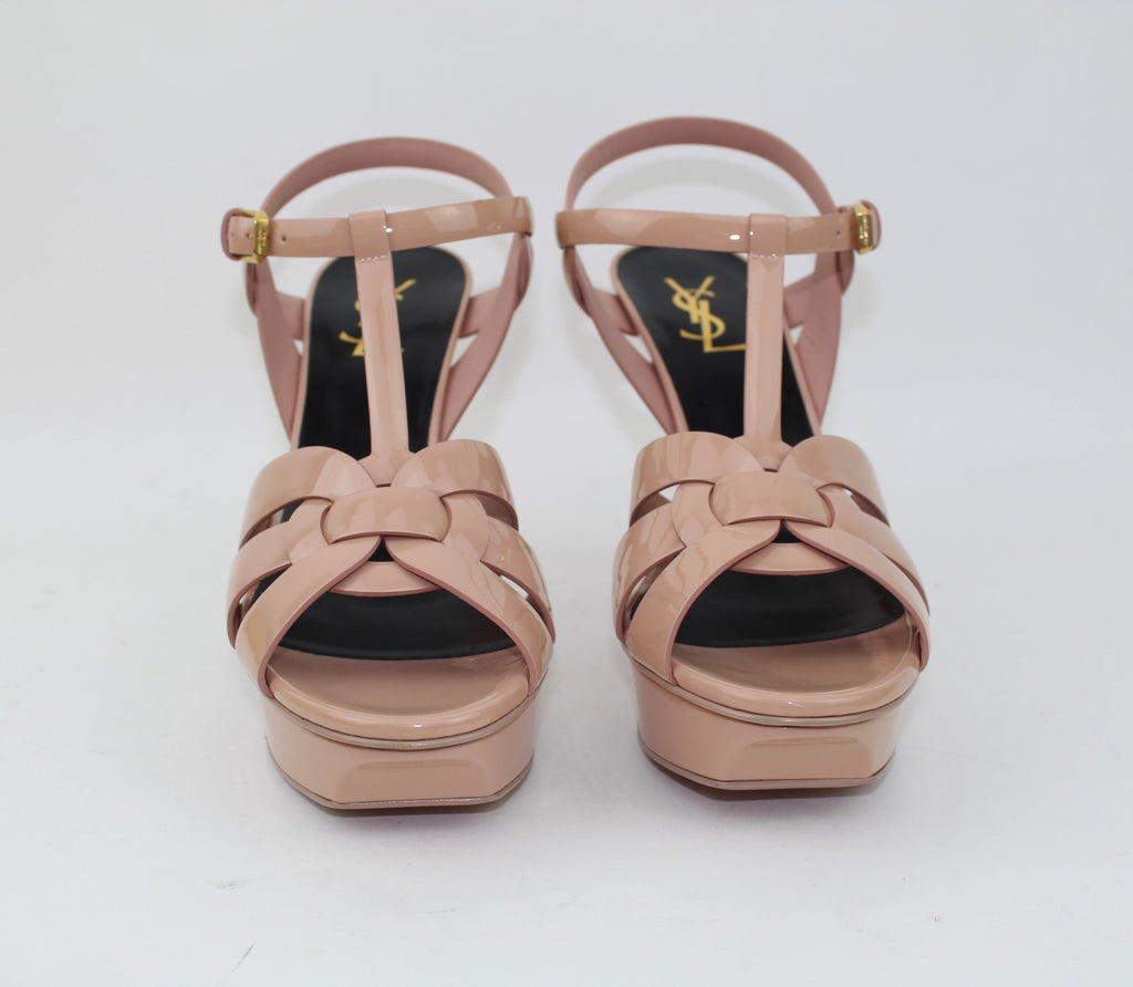 SAINT LAURENT TRIBUTE SANDALS SIZE 40