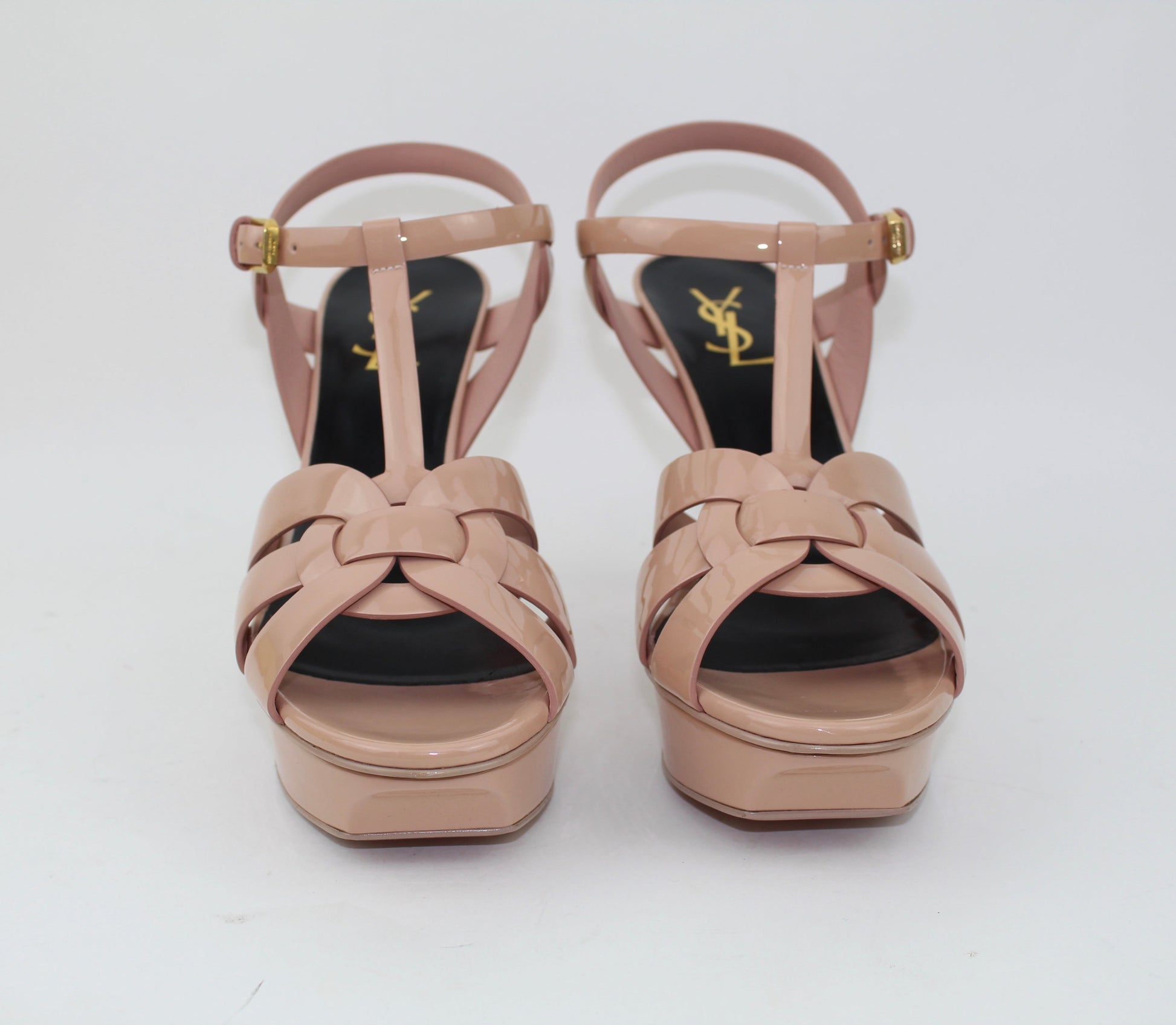 SAINT LAURENT TRIBUTE SANDALS SIZE 40