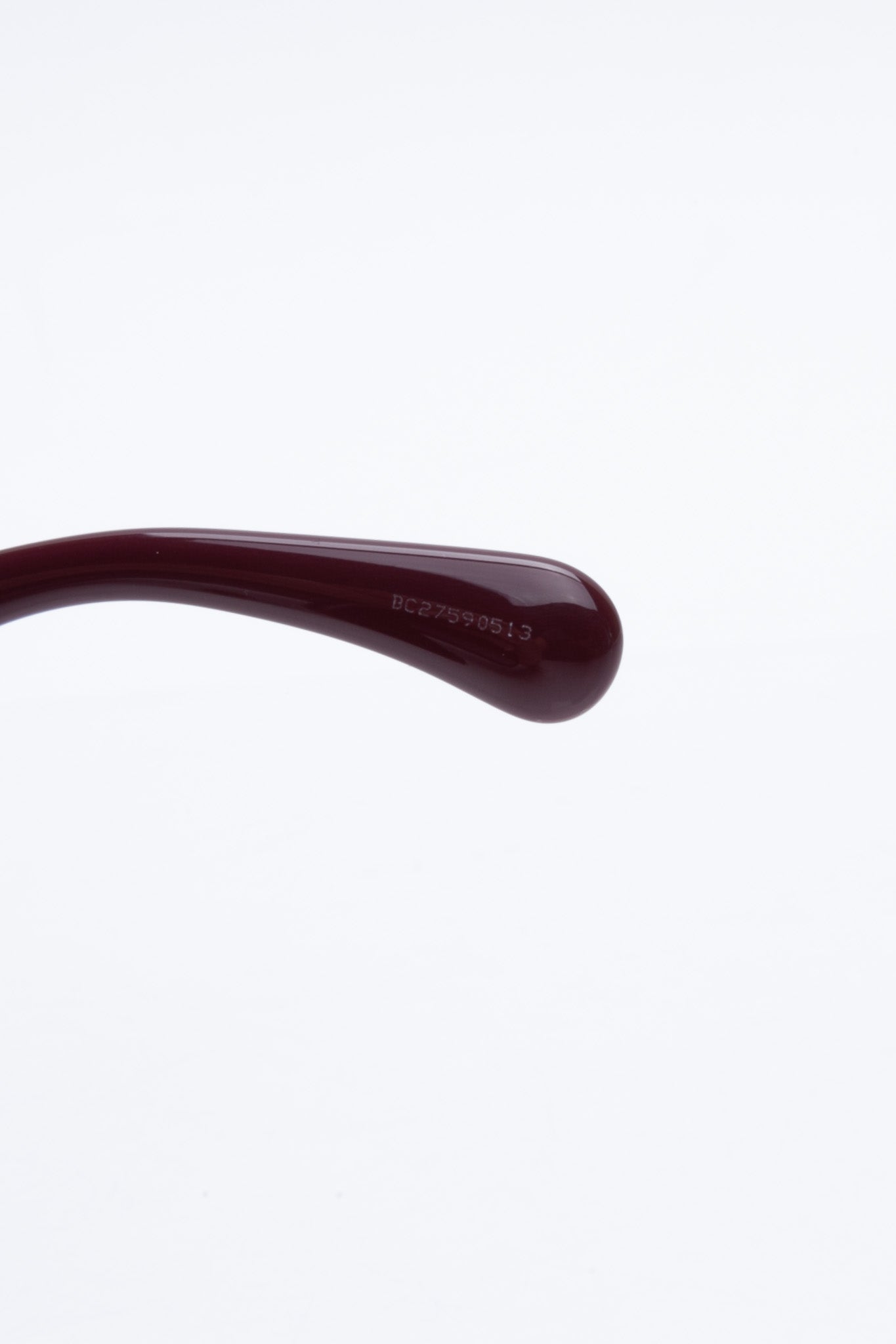 CHANEL Burgundy Acetate Butterfly Classics Sunglasses