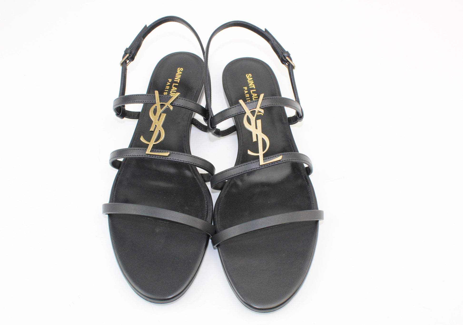 Saint Laurent Monogram Cassandra Sandals