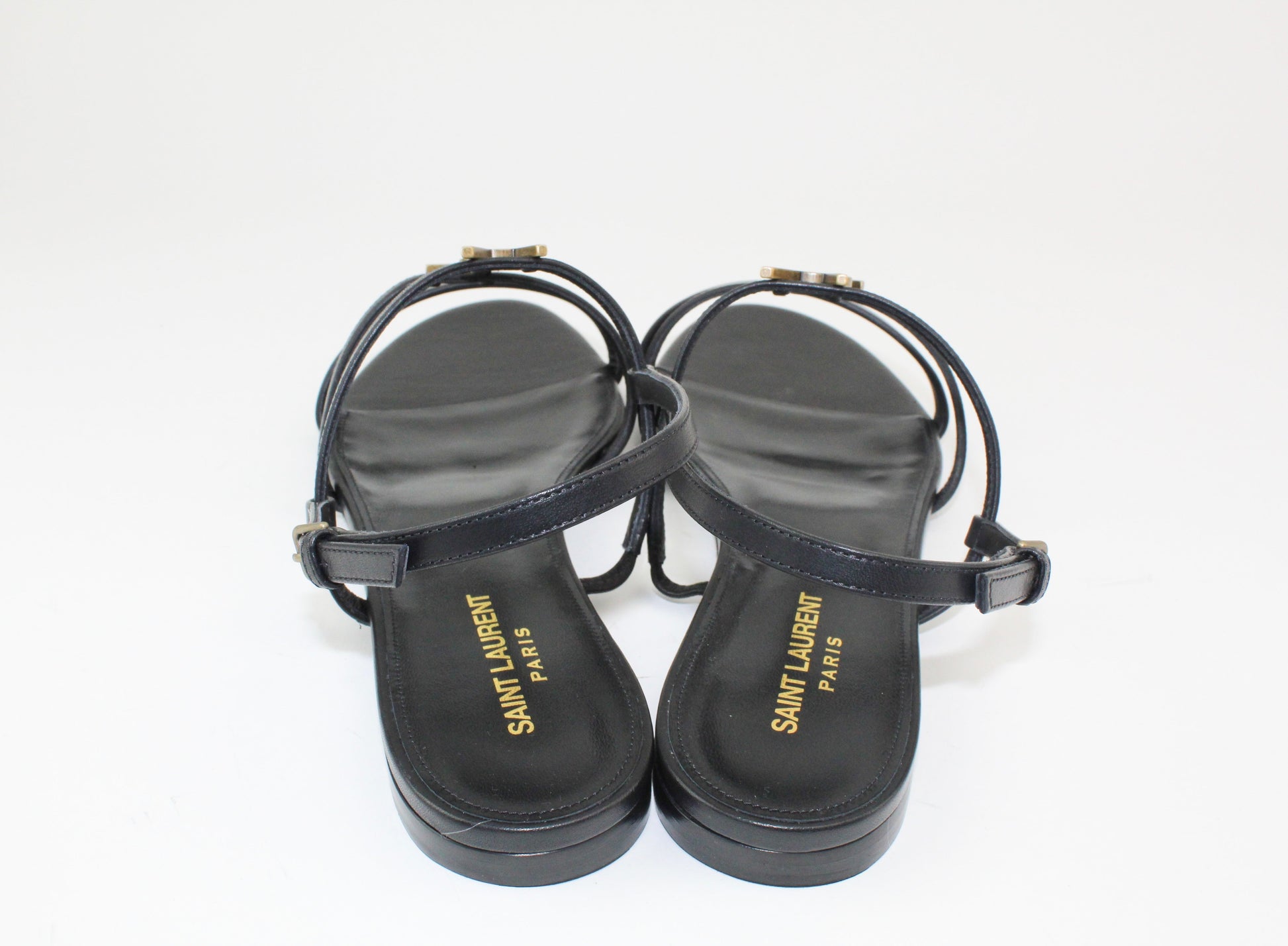 Saint Laurent Monogram Cassandra Sandals