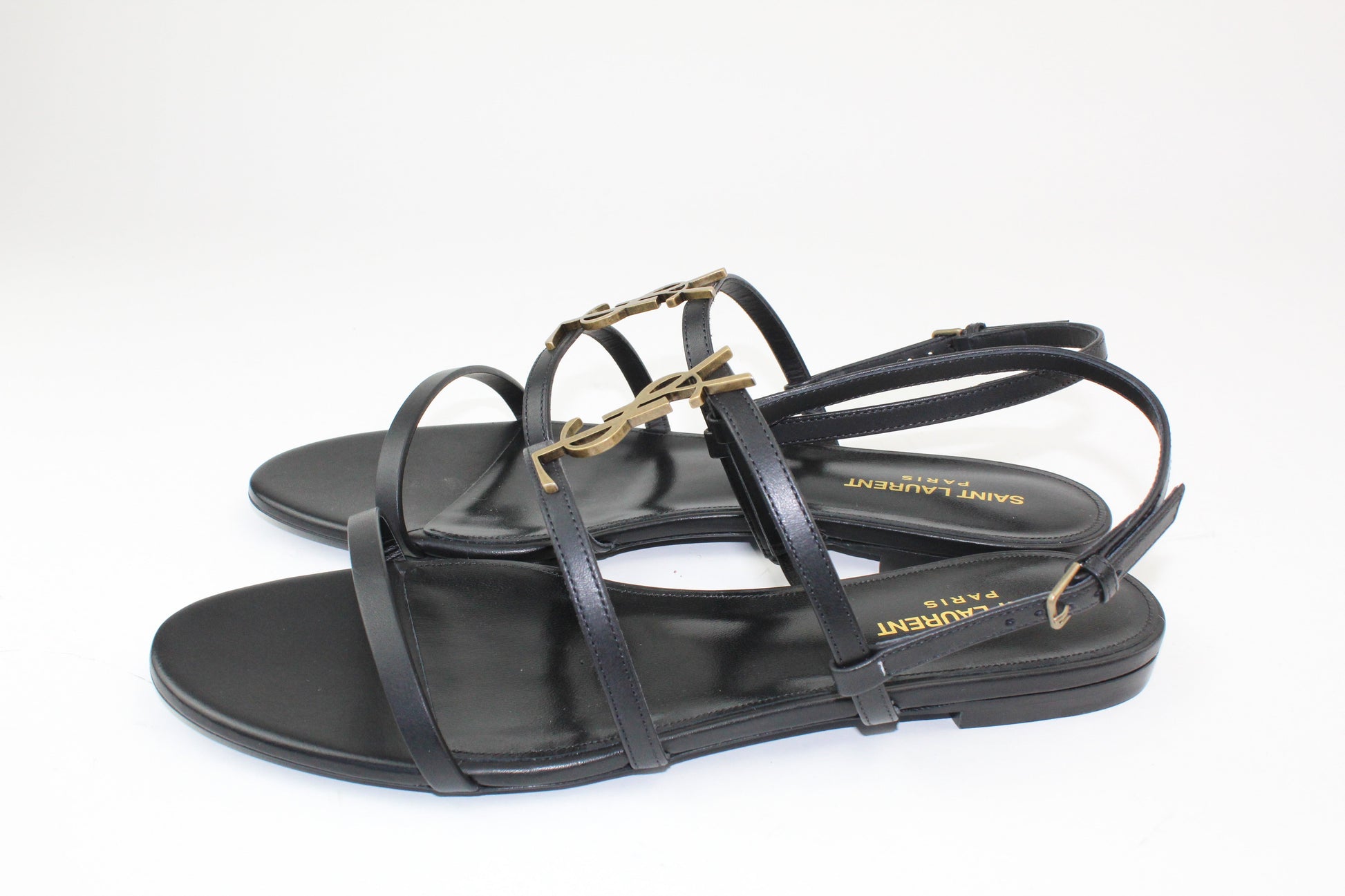 Saint Laurent Monogram Cassandra Sandals