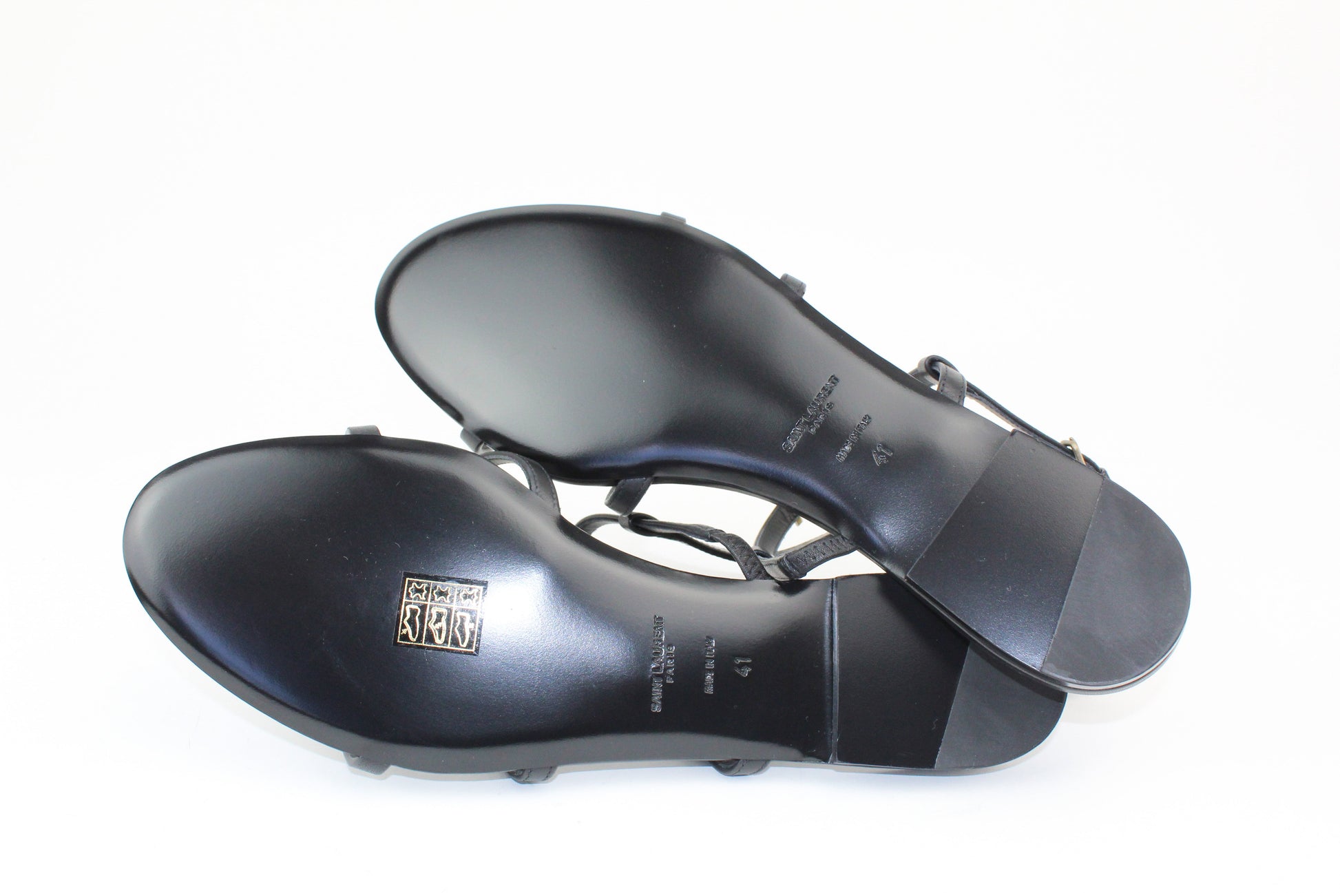 Saint Laurent Monogram Cassandra Sandals