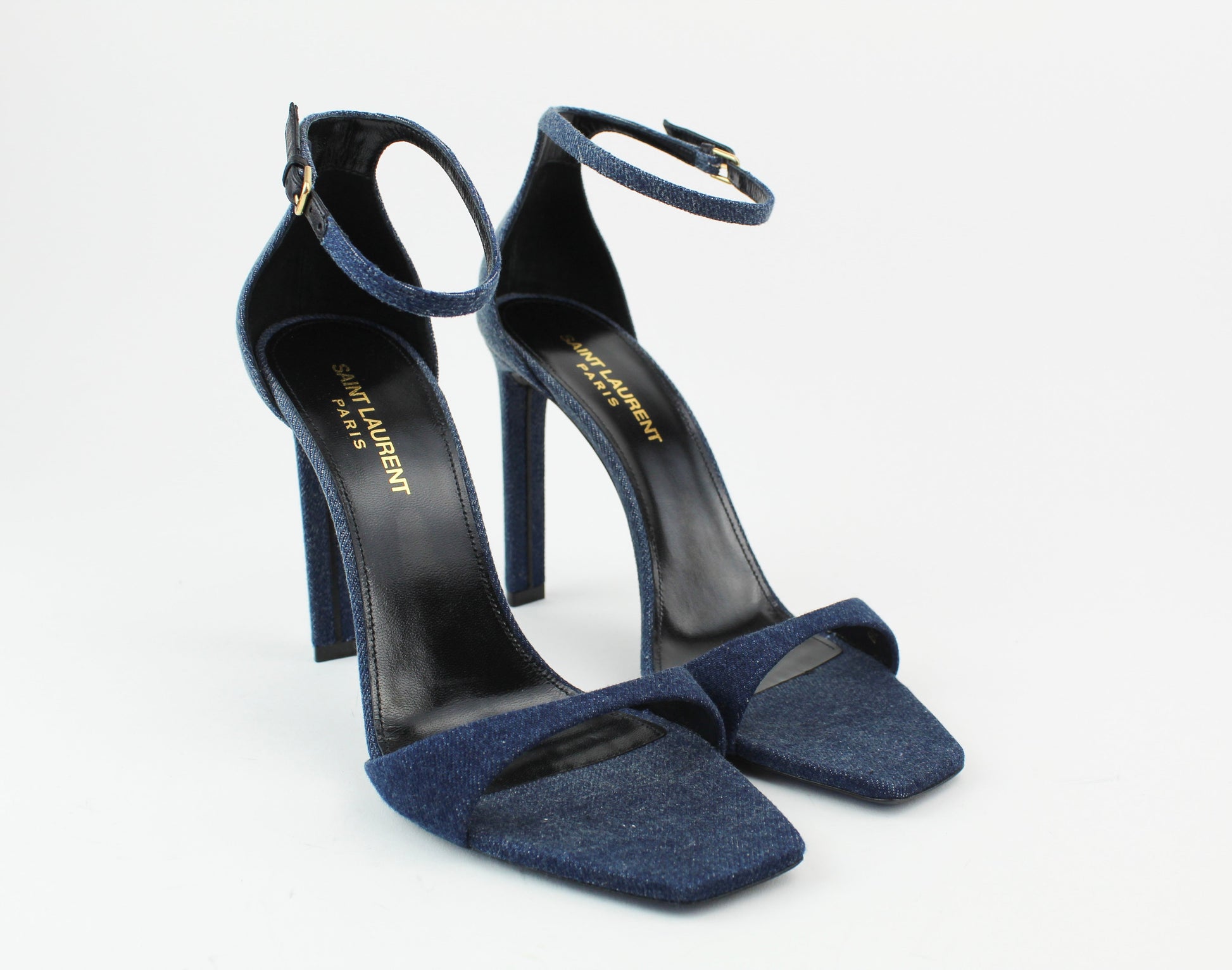 Saint Laurent Denim Sandals