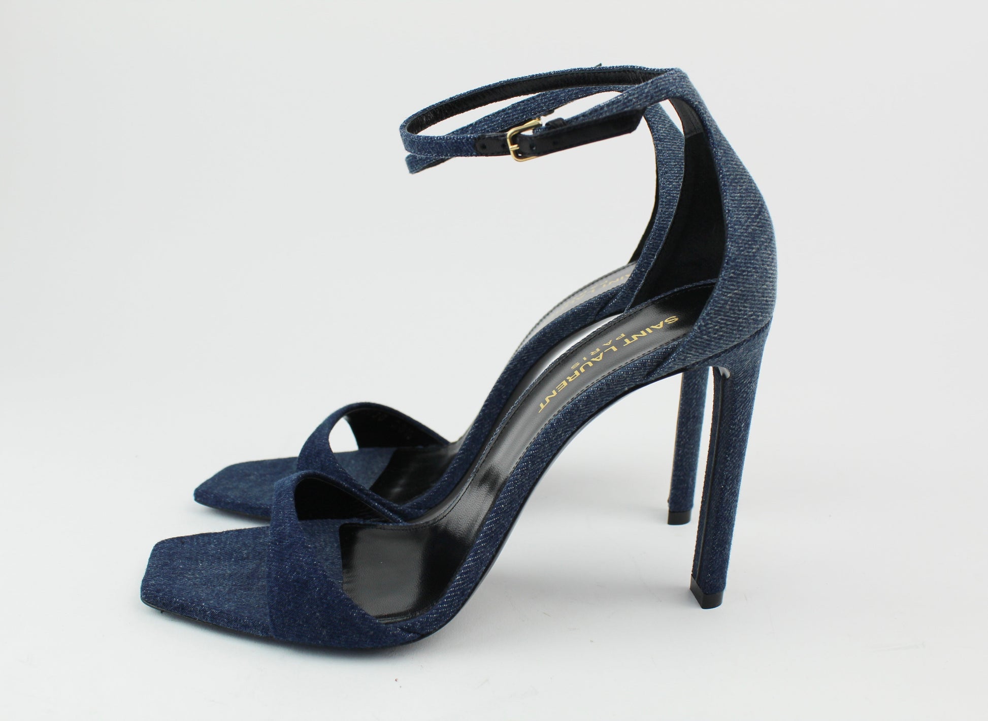 Saint Laurent Denim Sandals