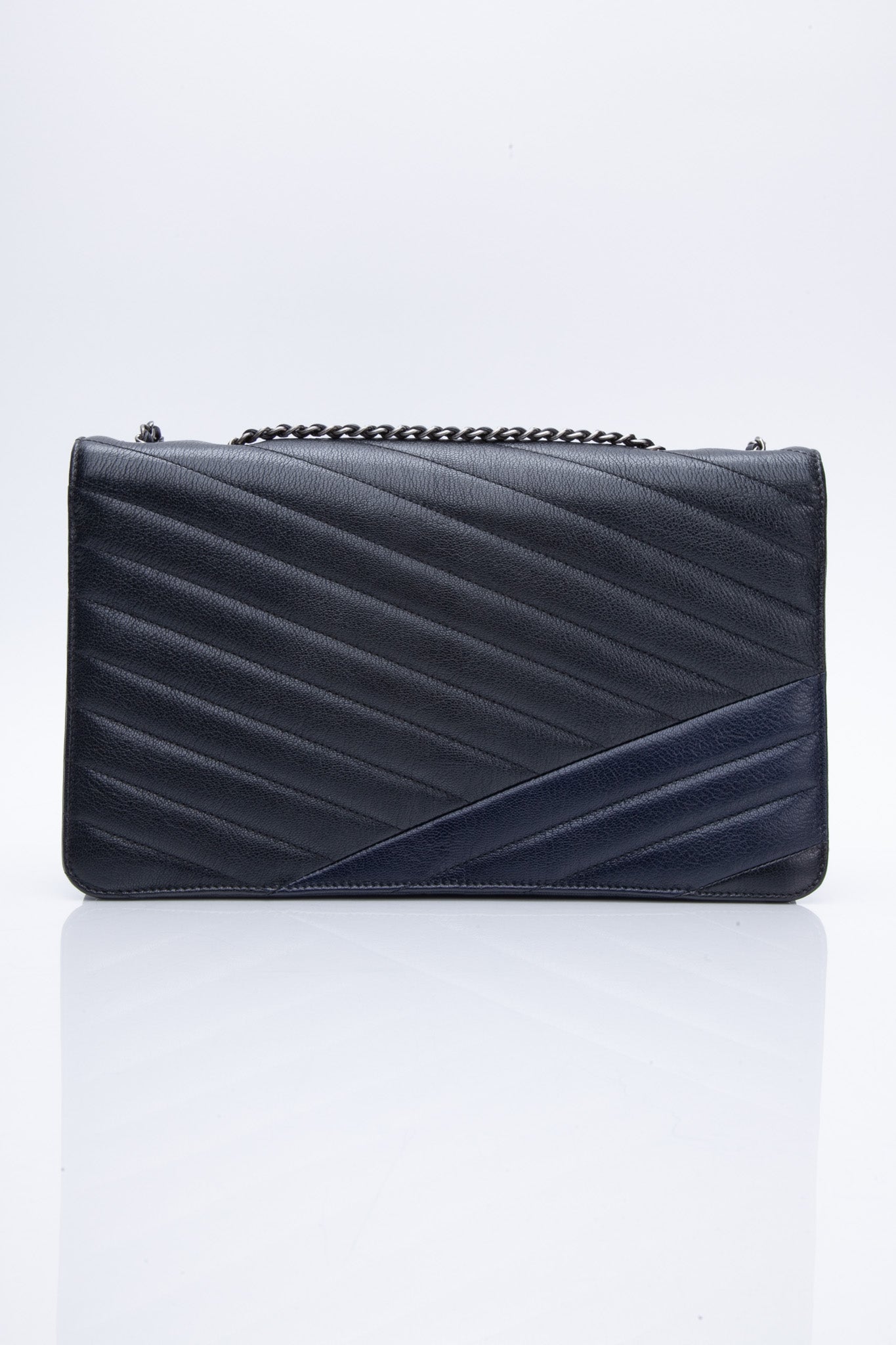 CHANEL Calfskin Leather Shoulder/Crossbody Bag