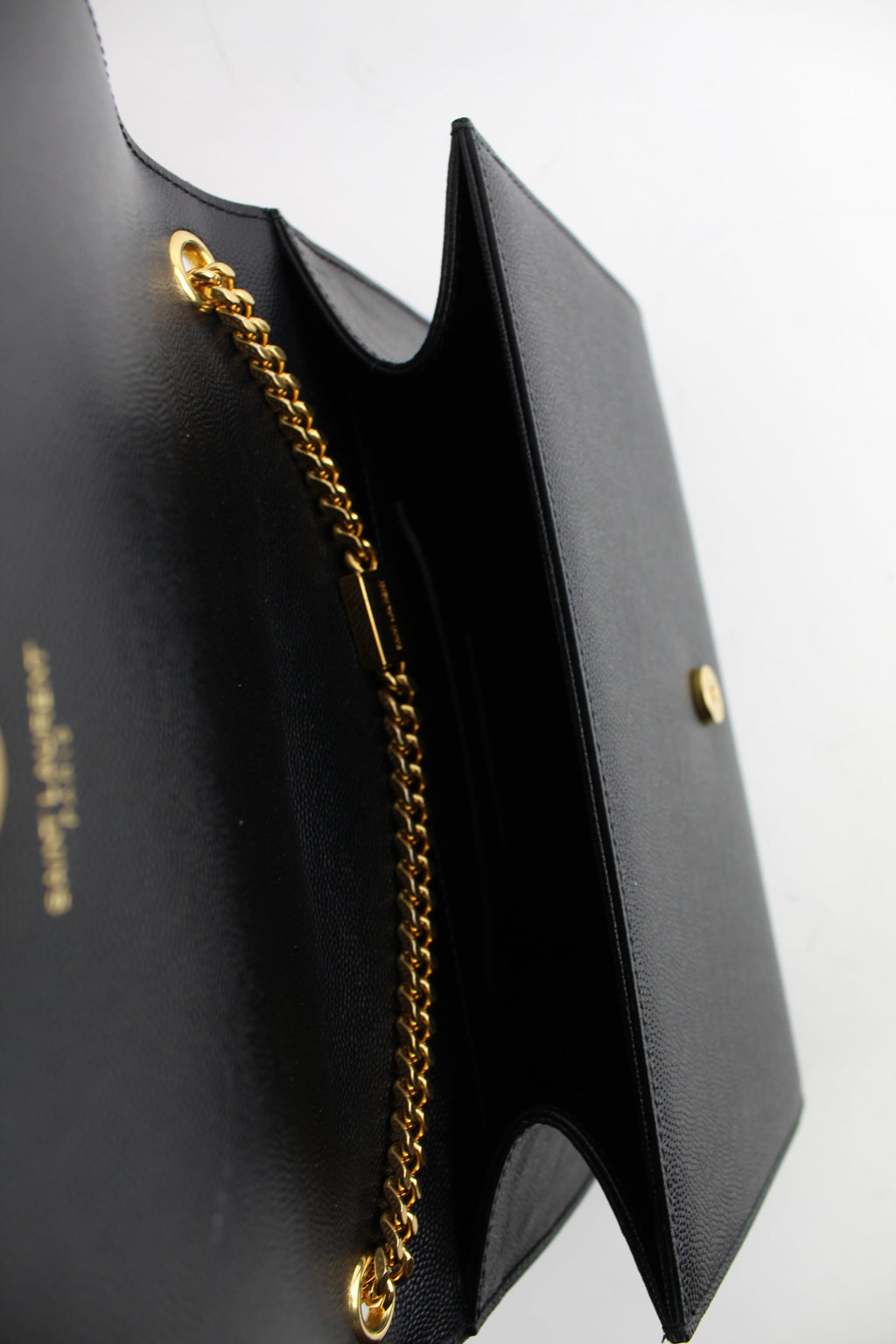 SAINT LAURENT MONOGRAM KATE MEDIUM LEATHER CHAIN BAG