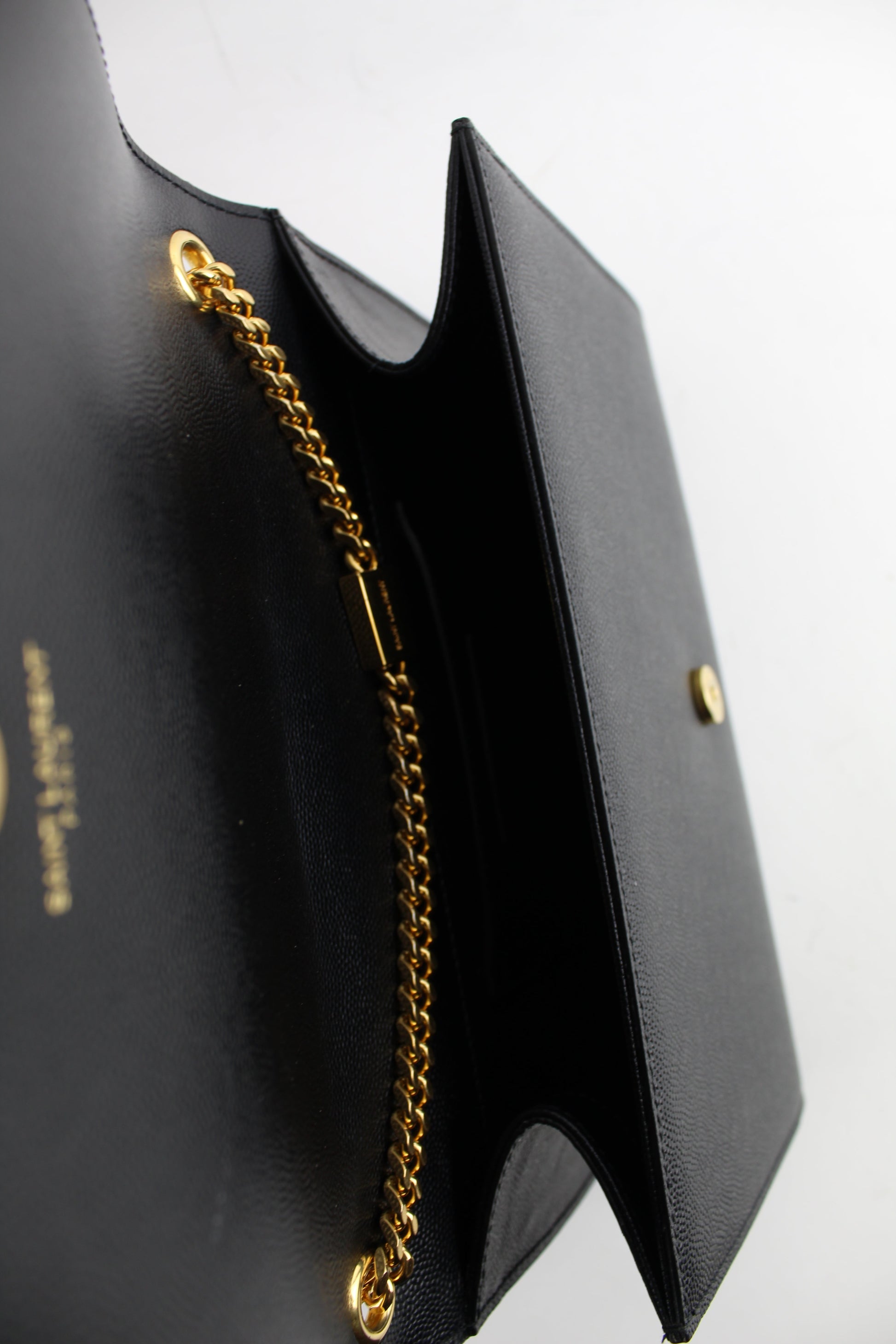 SAINT LAURENT MONOGRAM KATE MEDIUM LEATHER CHAIN BAG