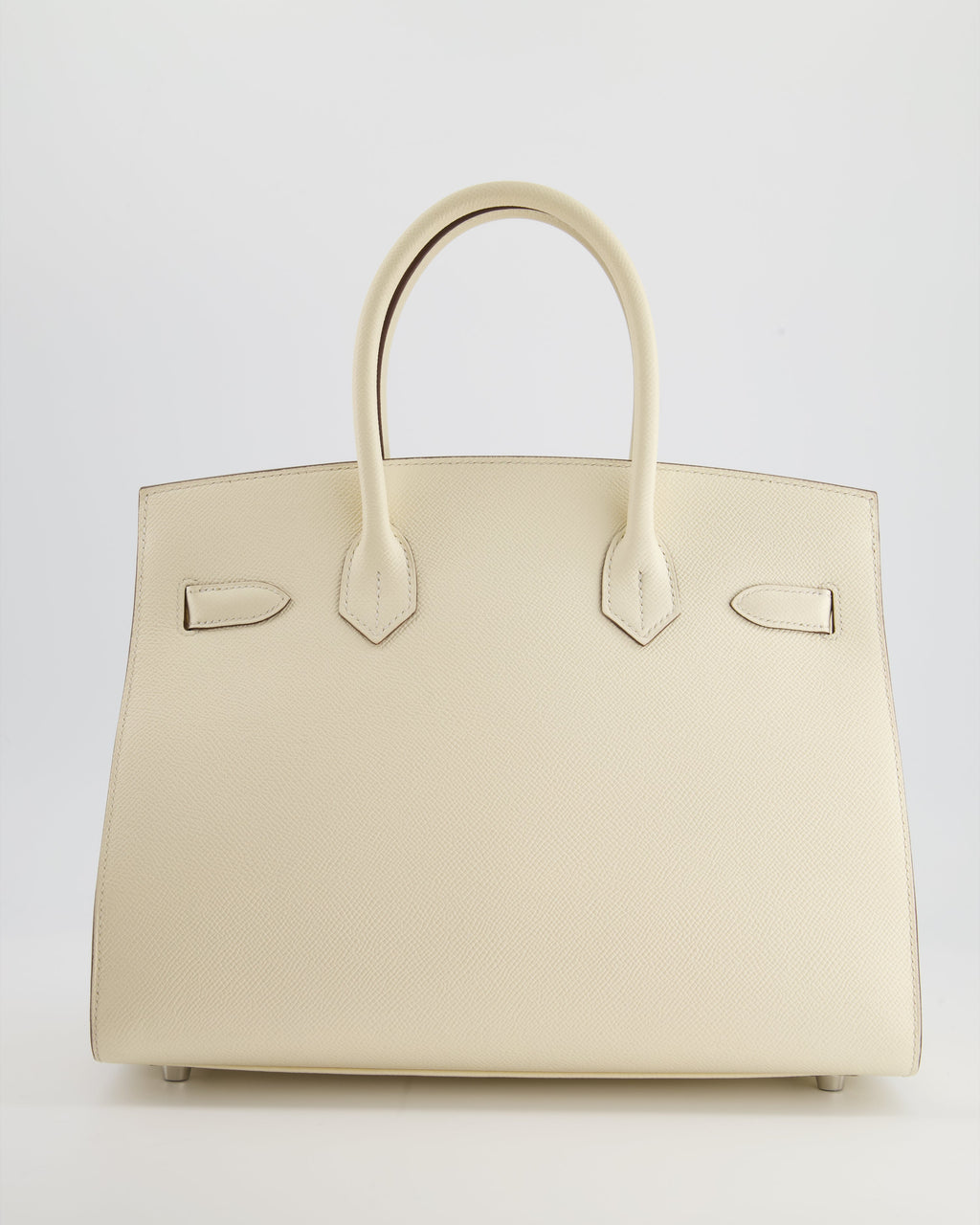 Hermes Birkin Bag 30cm Sellier in Nata Epsom Leather with Palladium Hardware