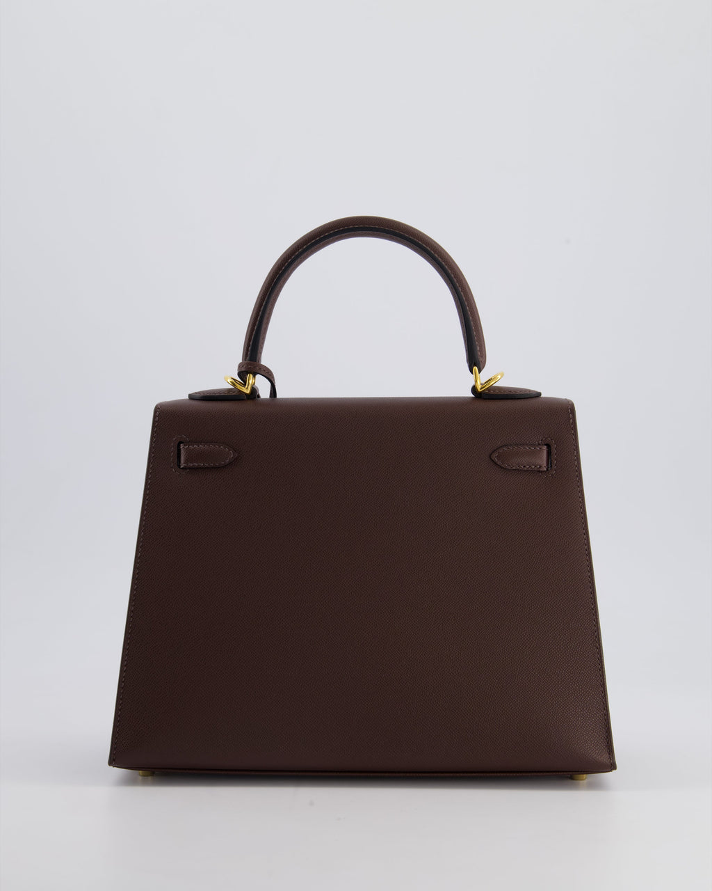 Hermes Kelly Sellier 25cm Bag in Rouge Sellier Madame Leather with Gold Hardware