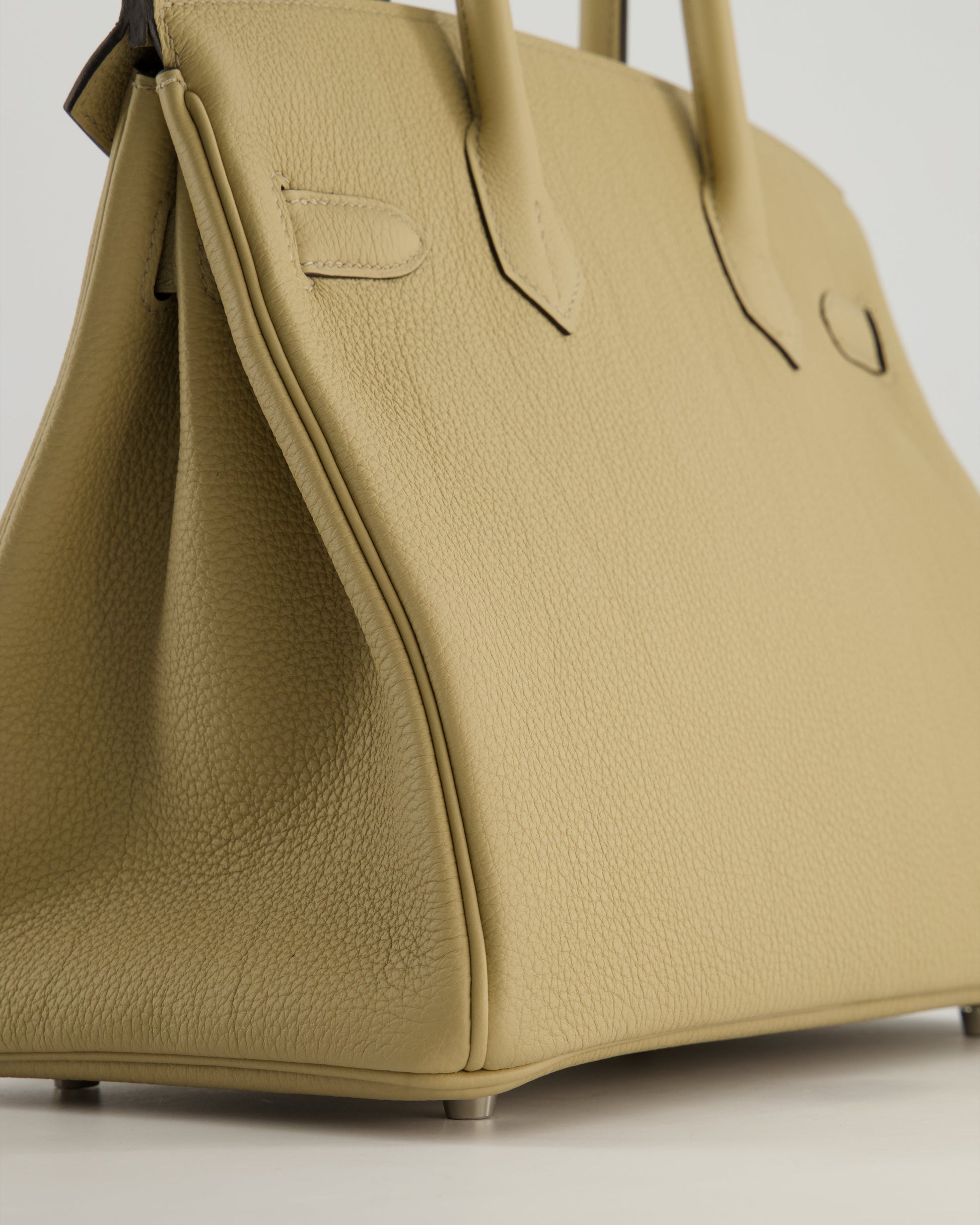 Hermes Birkin 30cm Retourne Bag in Trench Togo Leather with Palladium Hardware