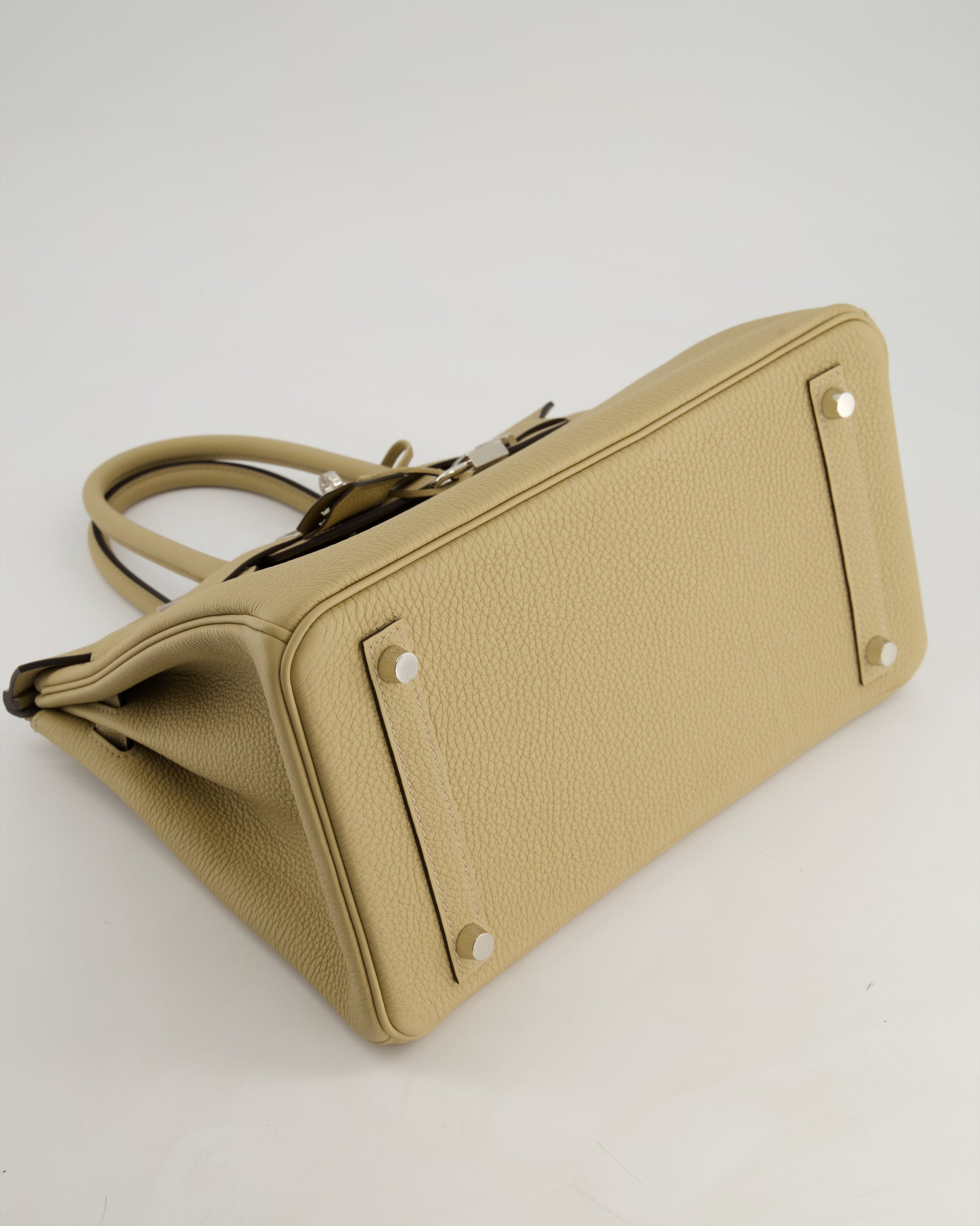 Hermes Birkin 30cm Retourne Bag in Trench Togo Leather with Palladium Hardware