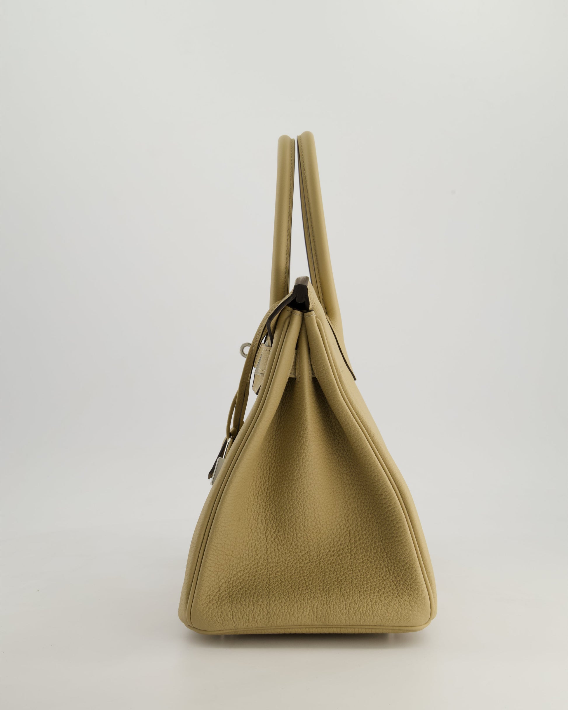 Hermes Birkin 30cm Retourne Bag in Trench Togo Leather with Palladium Hardware