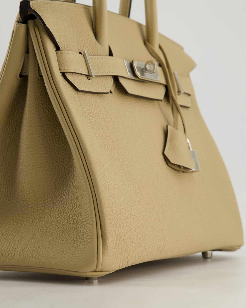 Hermes Birkin 30cm Retourne Bag in Trench Togo Leather with Palladium Hardware