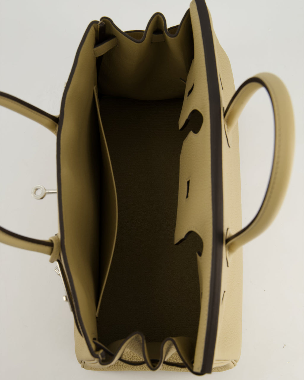 Hermes Birkin 30cm Retourne Bag in Trench Togo Leather with Palladium Hardware