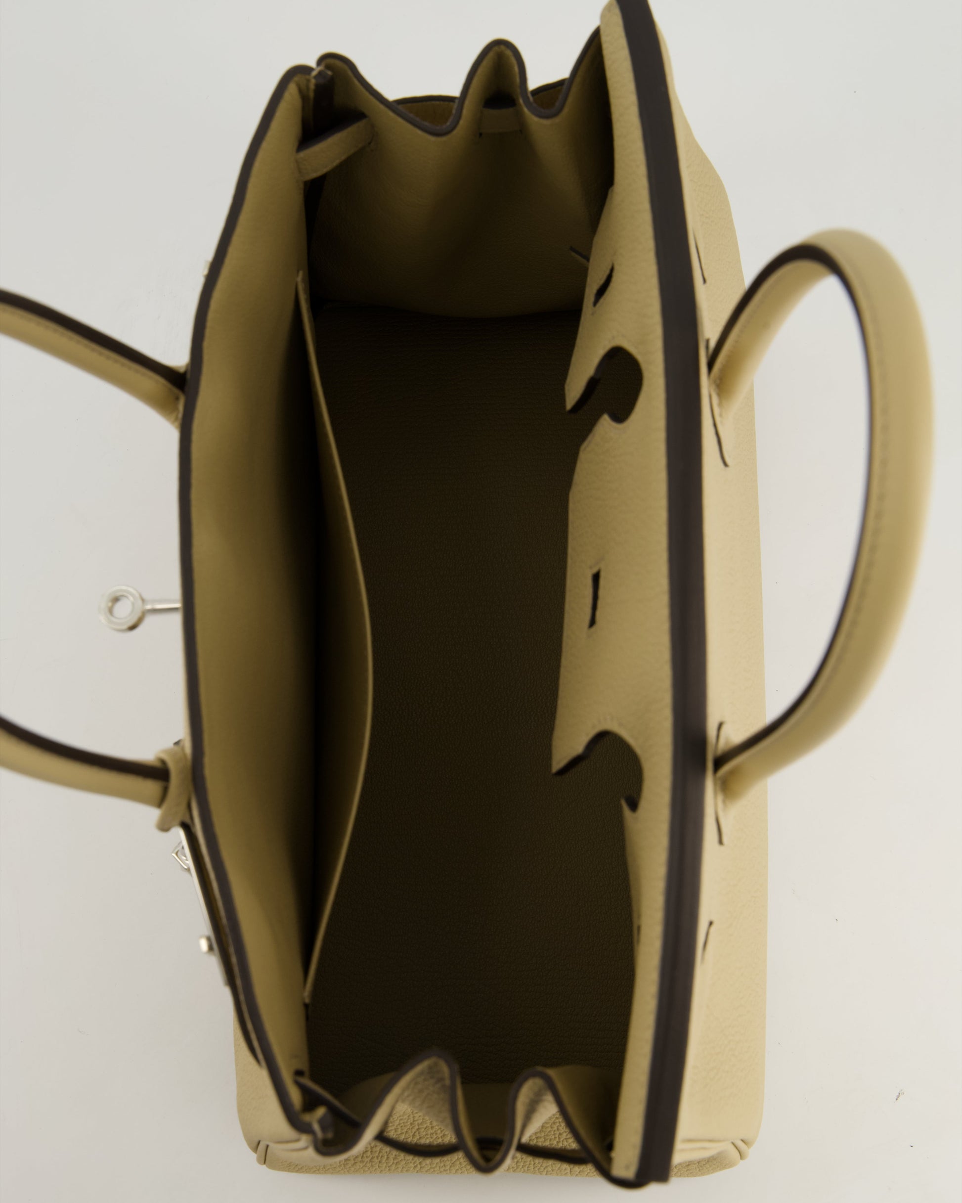 Hermes Birkin 30cm Retourne Bag in Trench Togo Leather with Palladium Hardware