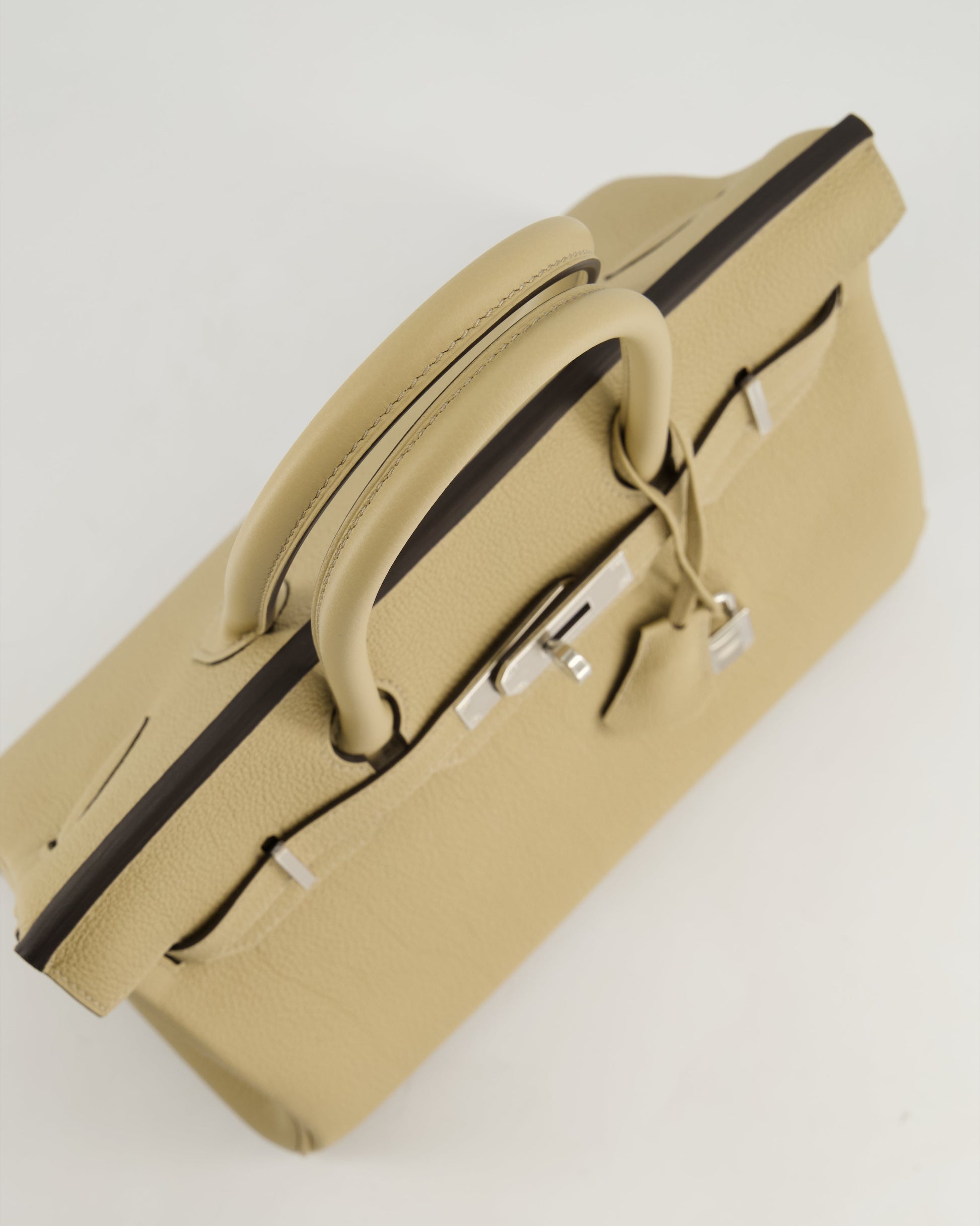 Hermes Birkin 30cm Retourne Bag in Trench Togo Leather with Palladium Hardware