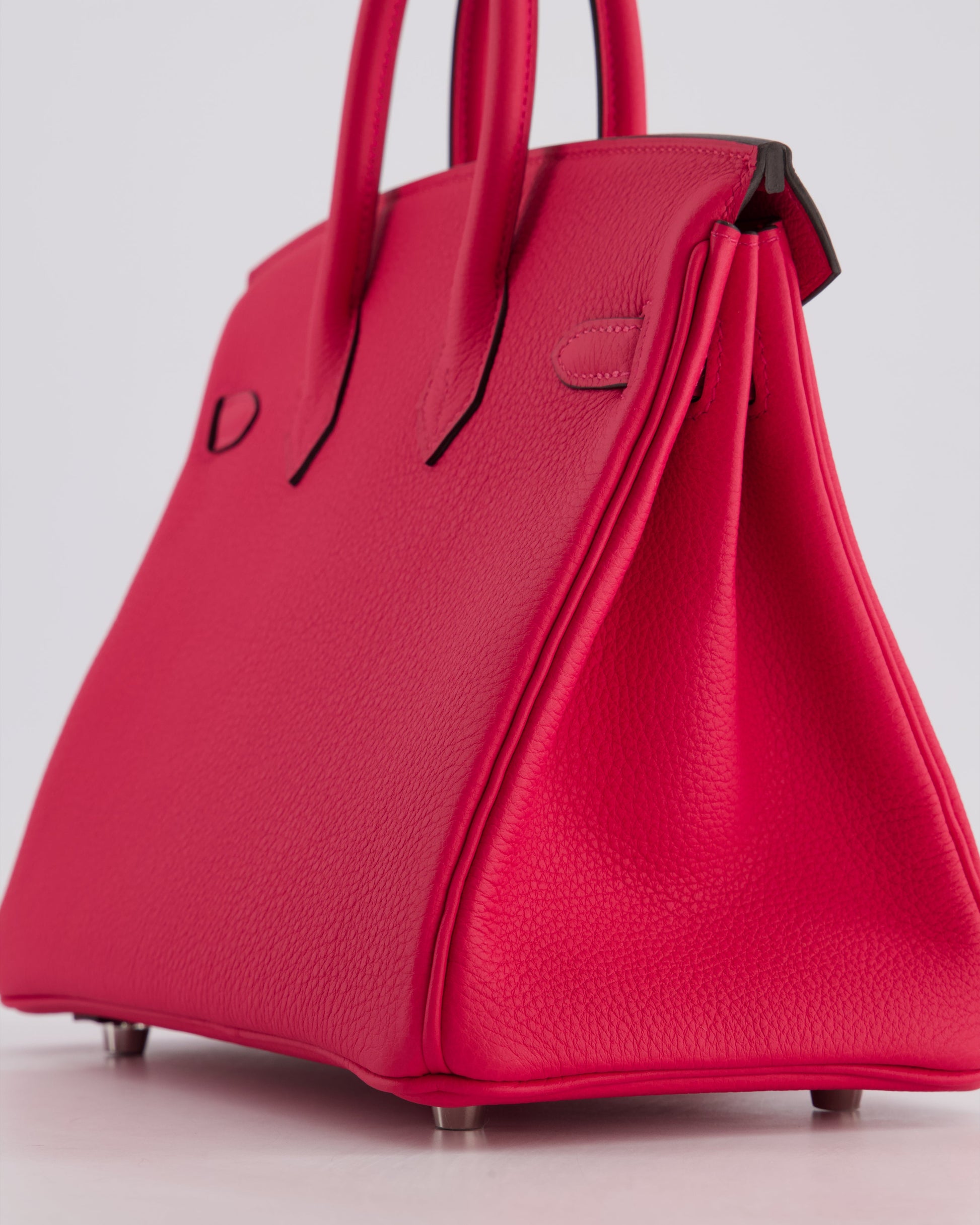 Hermes Birkin 25cm Bag in Rose Mexico Togo Leather with Palladium Hardware