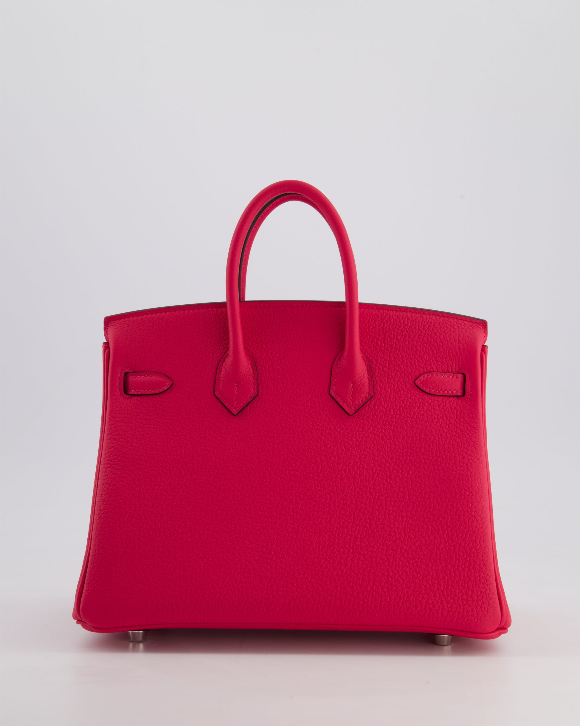 Hermes Birkin 25cm Bag in Rose Mexico Togo Leather with Palladium Hardware