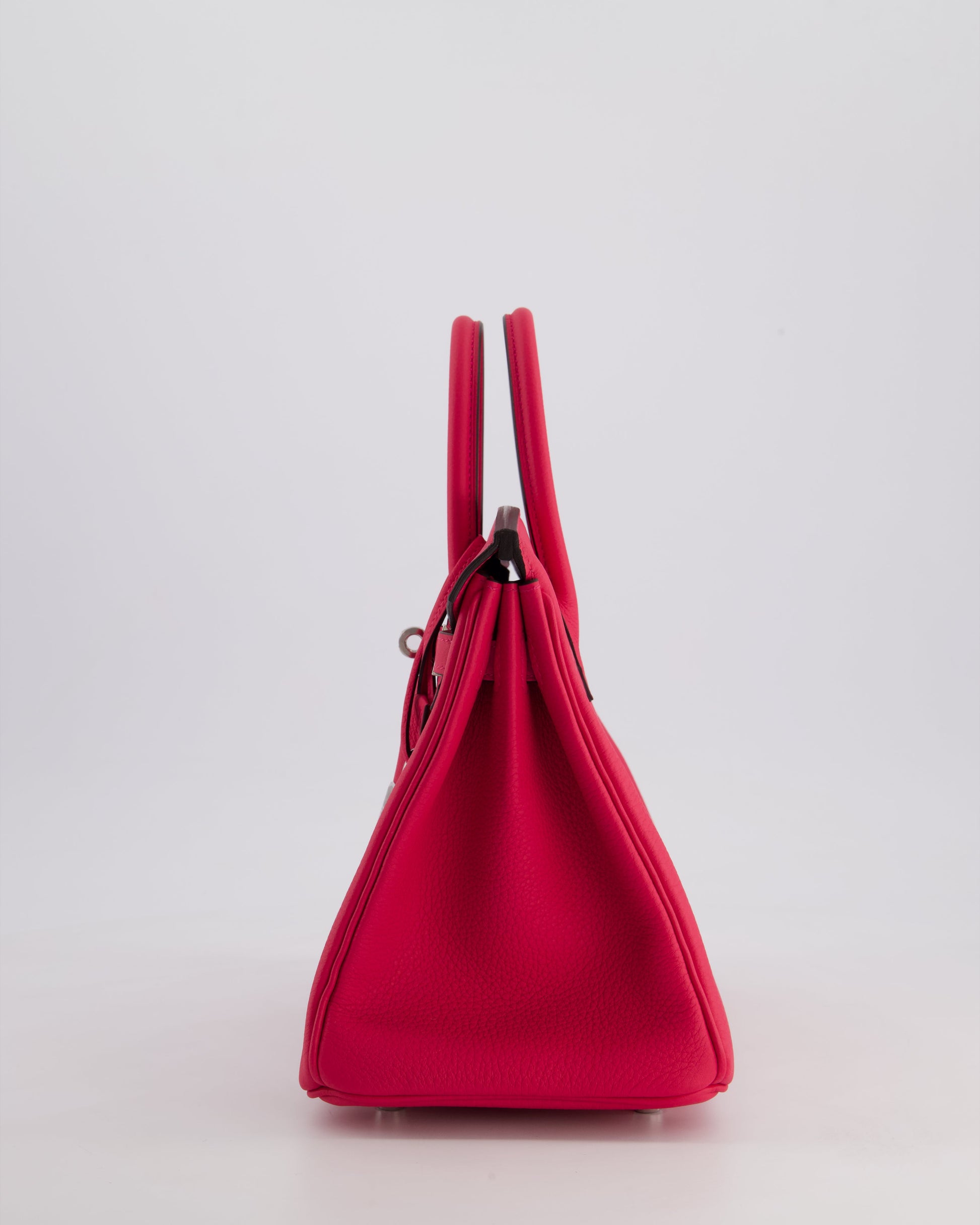 Hermes Birkin 25cm Bag in Rose Mexico Togo Leather with Palladium Hardware