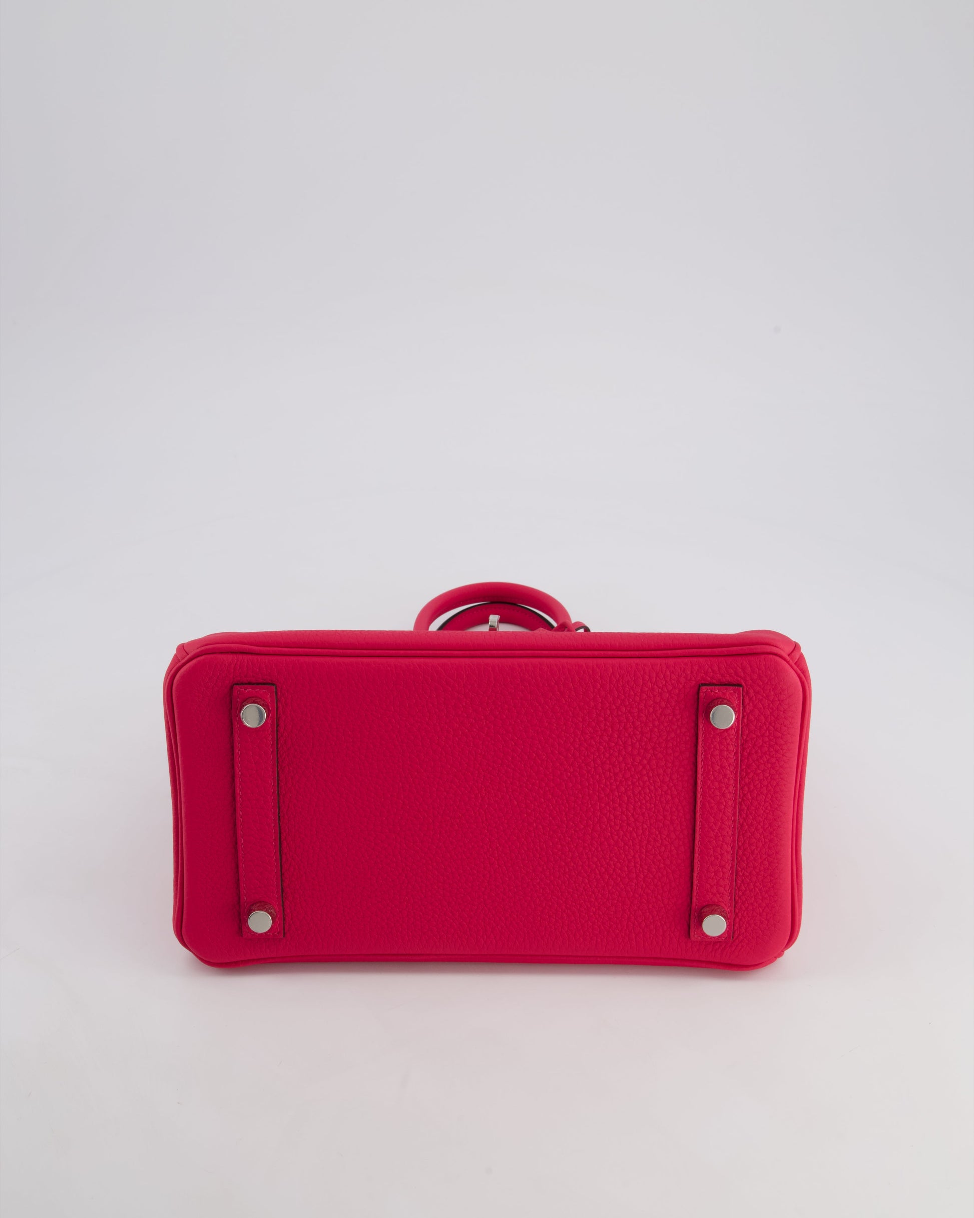 Hermes Birkin 25cm Bag in Rose Mexico Togo Leather with Palladium Hardware