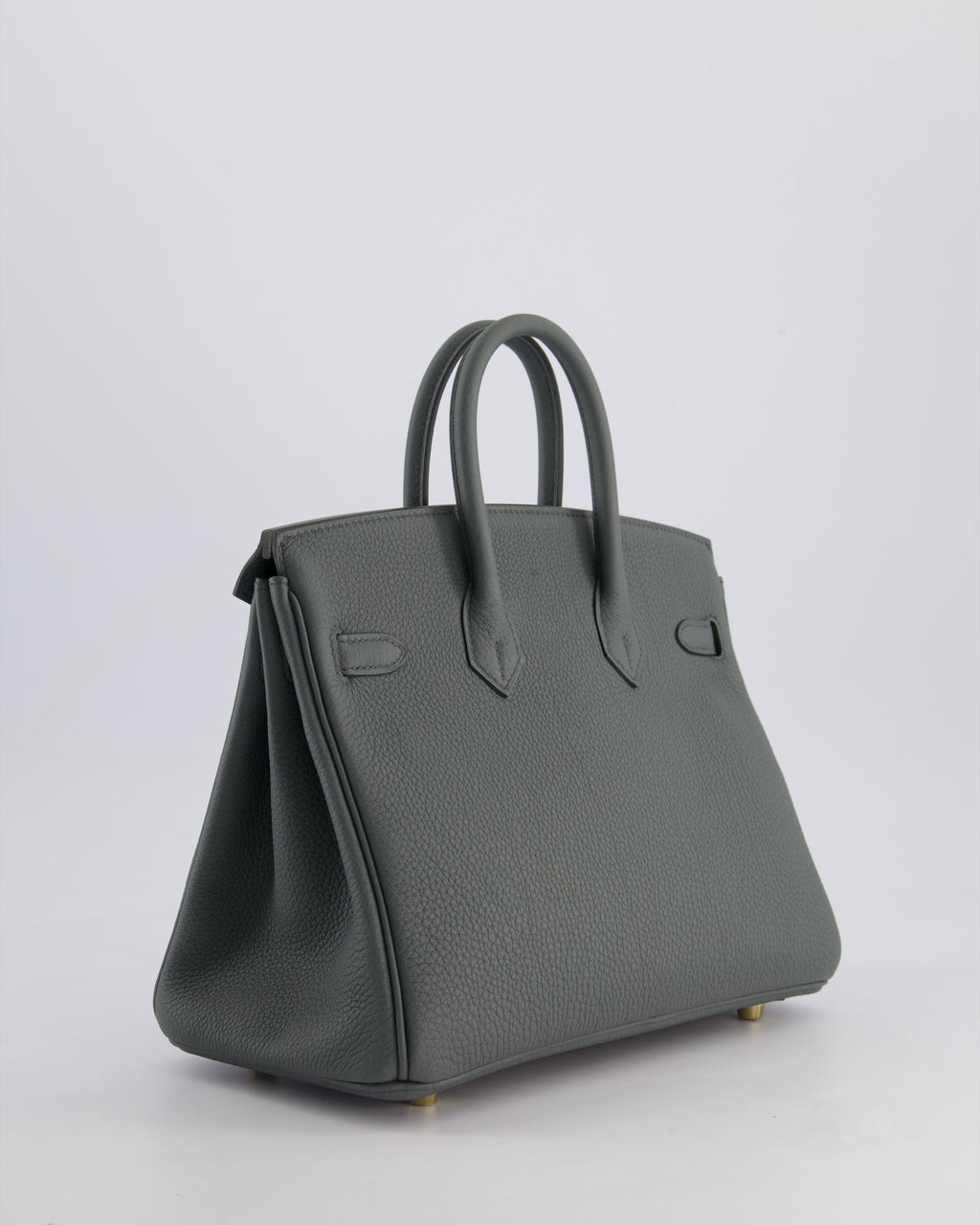Hermes Birkin 25cm Retourne Bag in Vert Amande Togo Leather with Gold Hardware