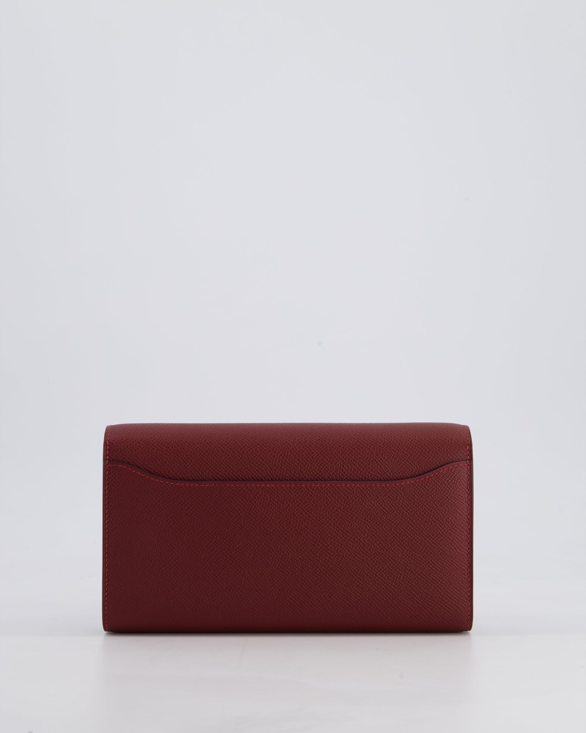 Hermes Constance To Go Bag in Rouge H Epsom Leather with Gold Hardware