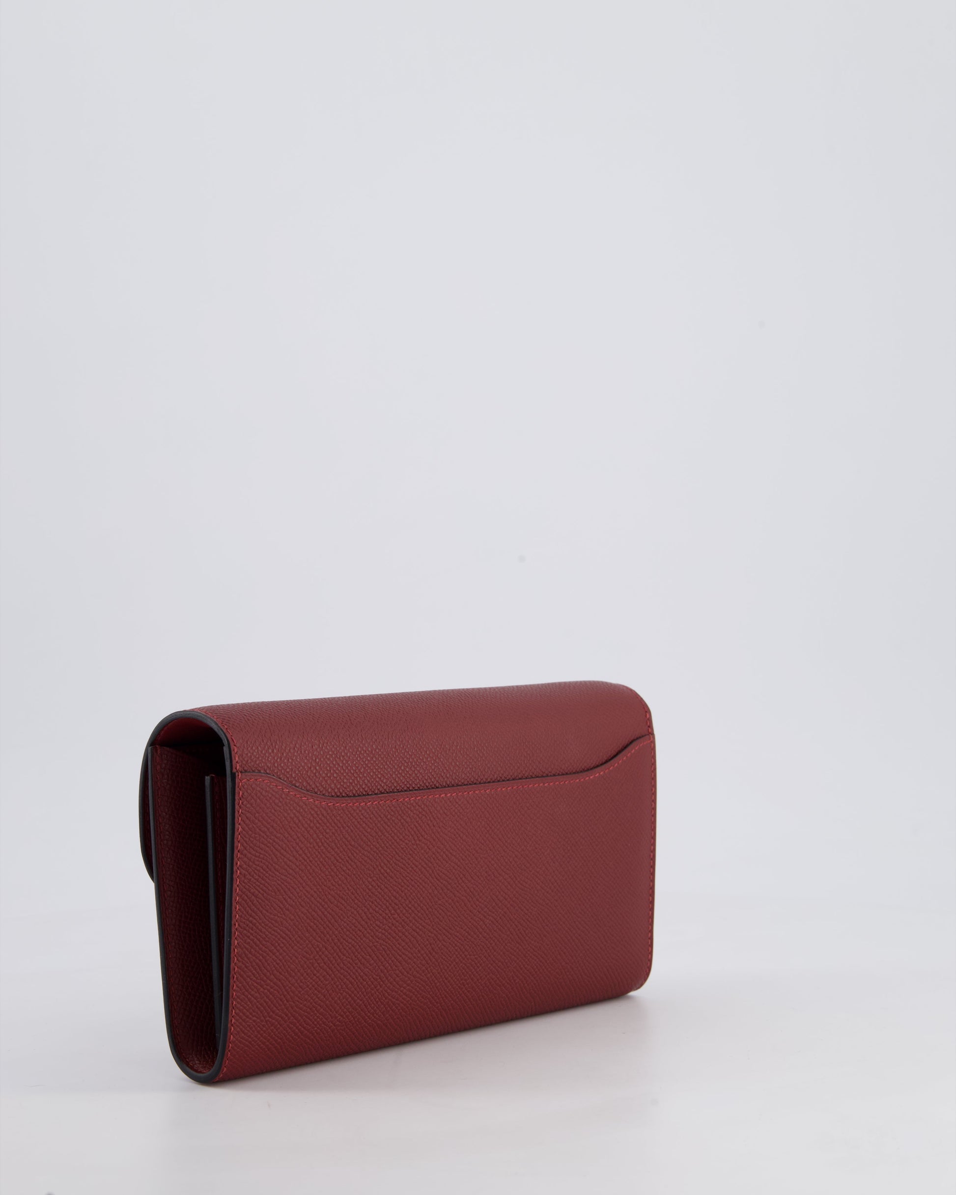 Hermes Constance To Go Bag in Rouge H Epsom Leather with Gold Hardware