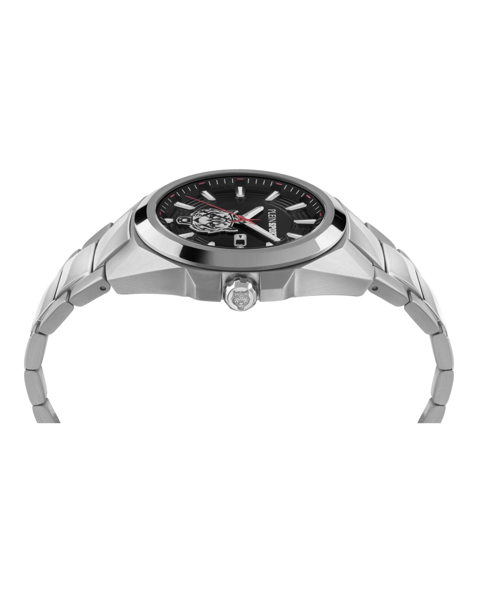 Plein Sport Mens  Stainless Steel 47mm Bracelet Fashion Watch