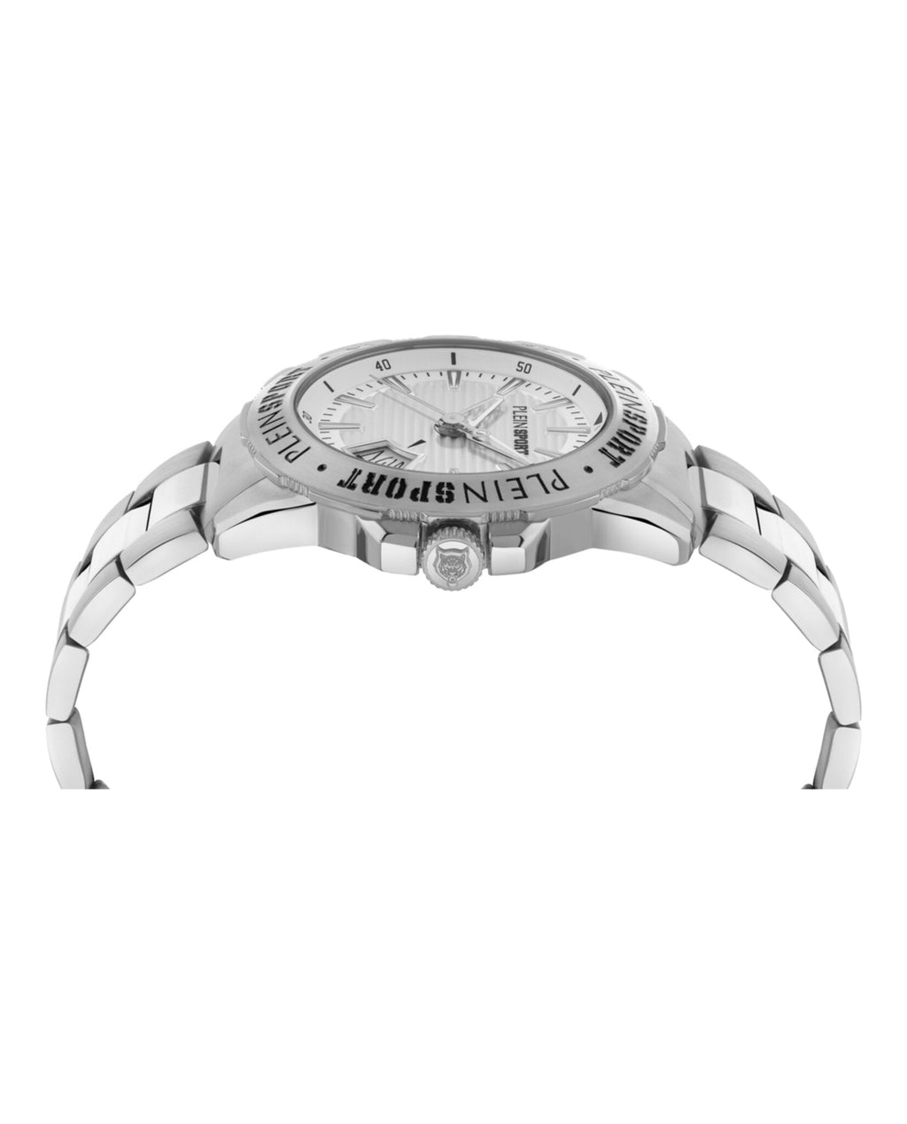 Plein Sport Mens  Stainless Steel 44mm Bracelet Fashion Watch