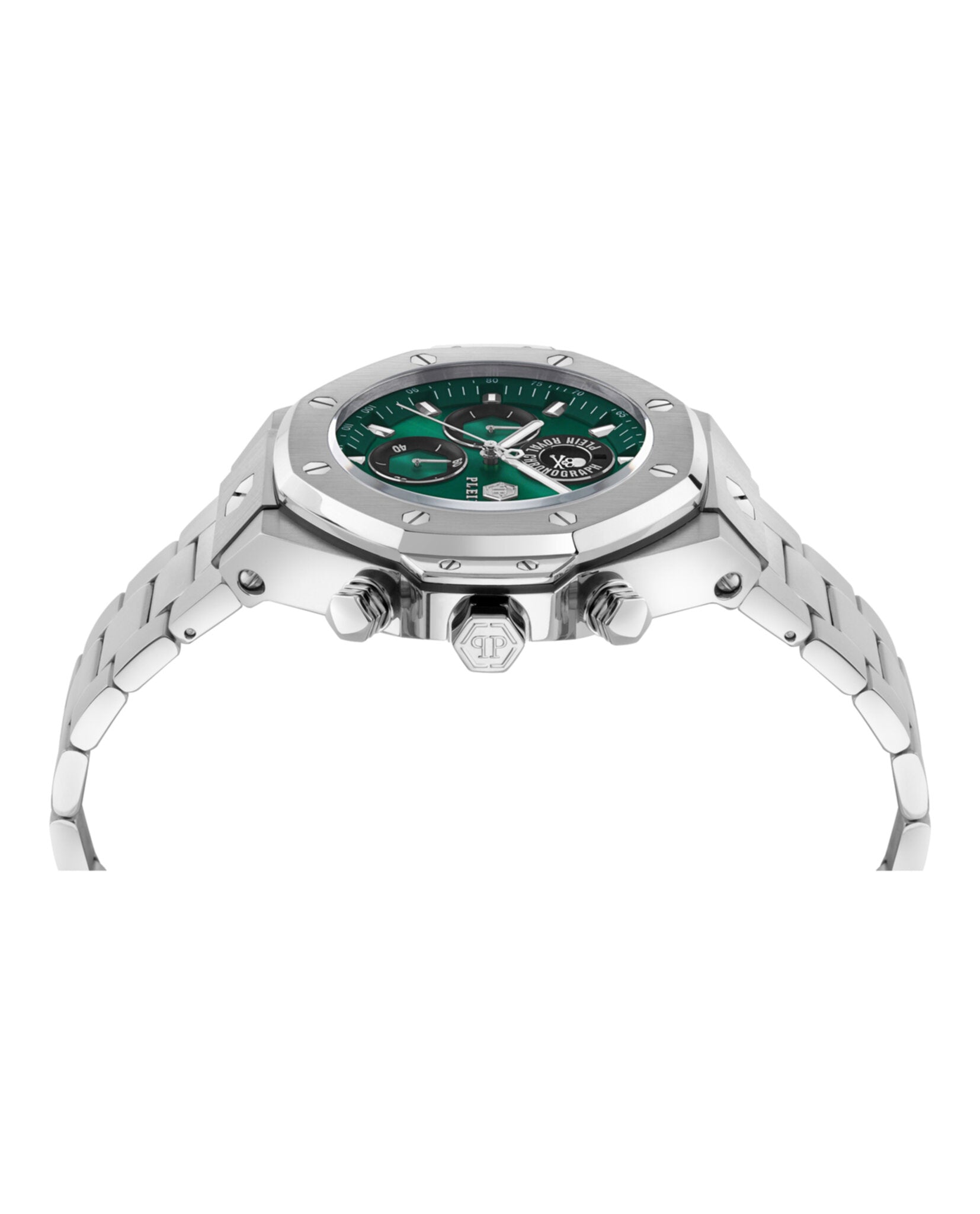 Philipp Plein Mens  Stainless Steel 46mm Bracelet Fashion Watch