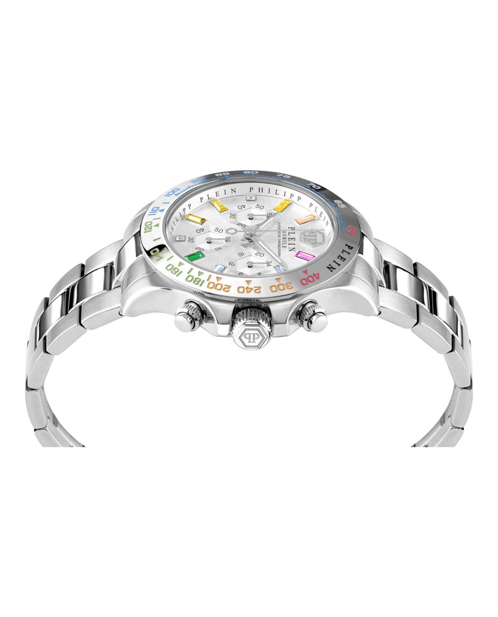 Philipp Plein Womens Nobile Stainless Steel 38mm Bracelet Fashion Watch