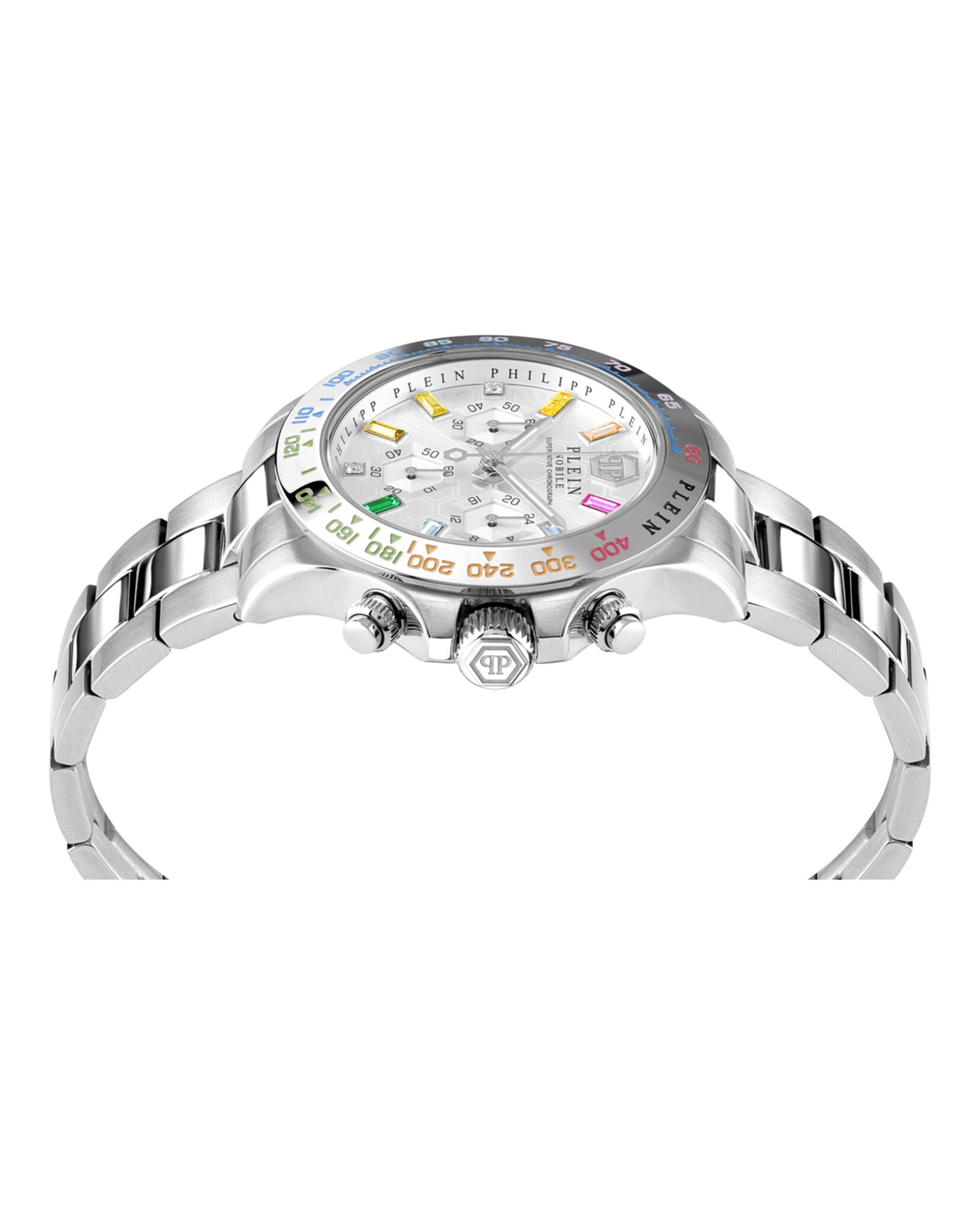 Philipp Plein Womens Nobile Stainless Steel 38mm Bracelet Fashion Watch