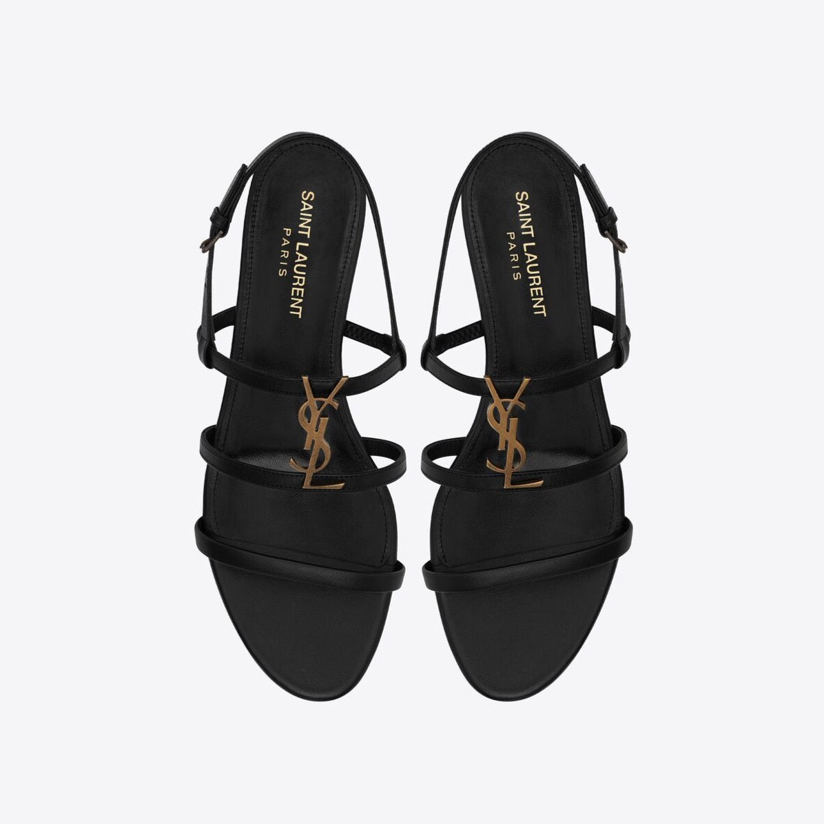 Saint Laurent Monogram Cassandra Sandals
