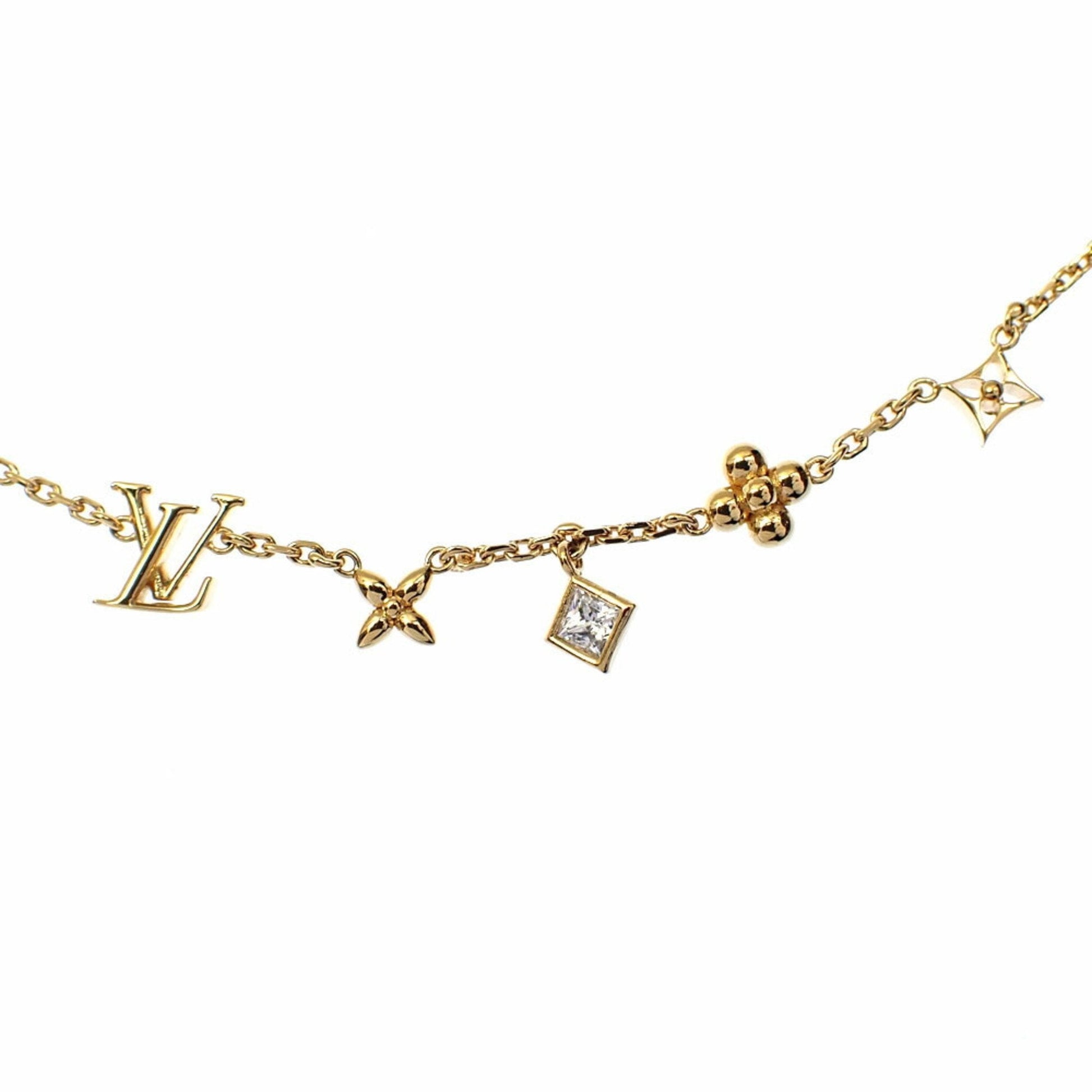 Louis Vuitton gold Plating Necklace