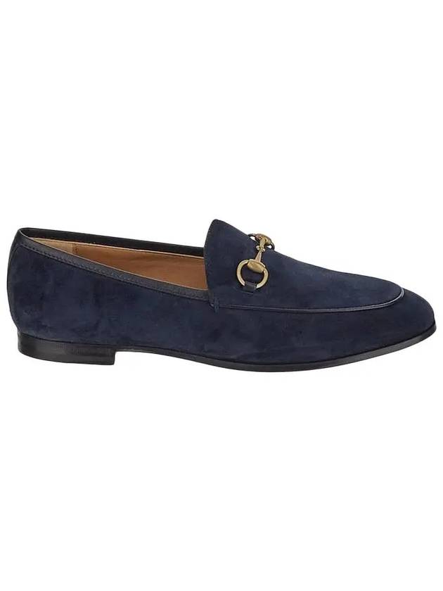Gucci Jordaan Leather Loafers Blue