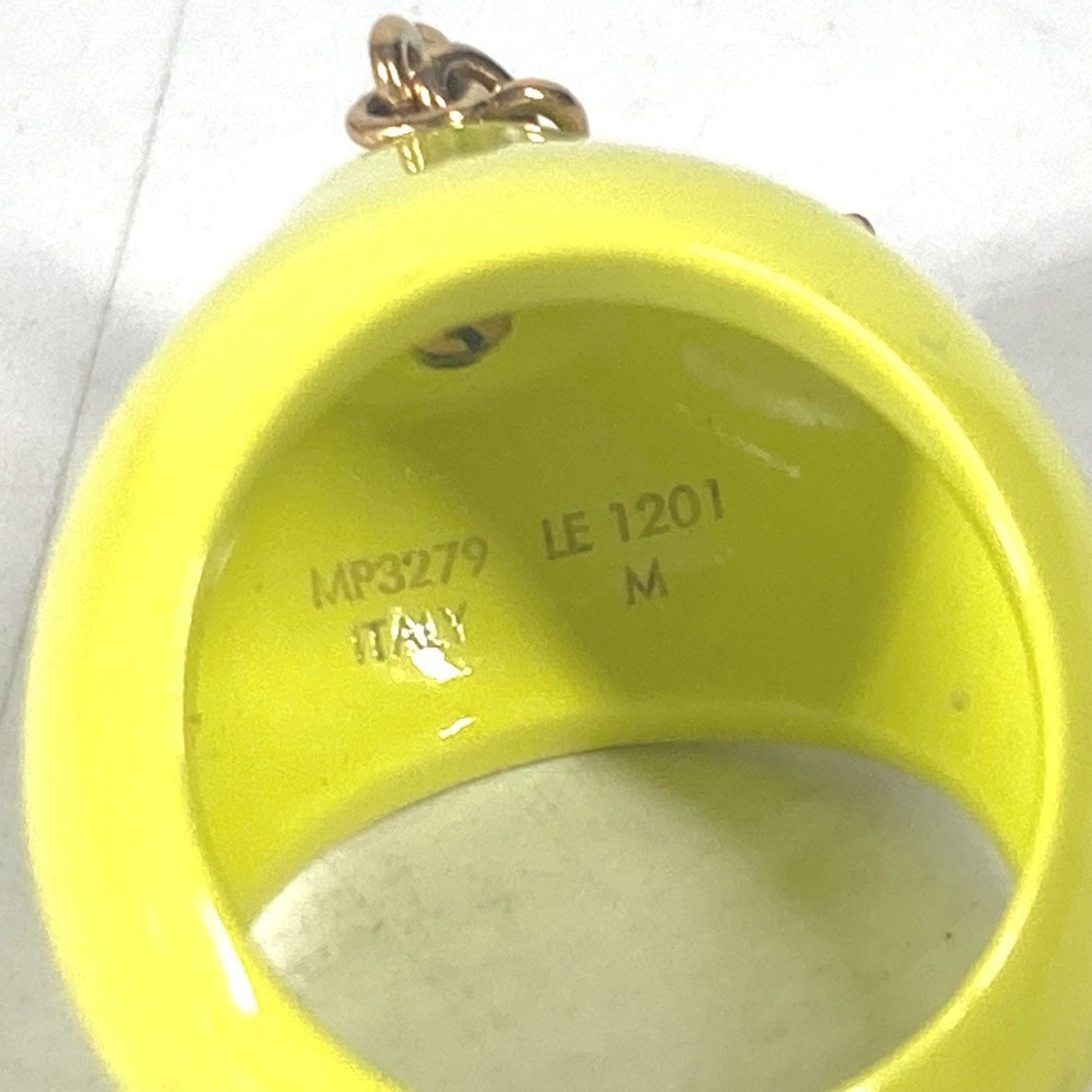Louis Vuitton Enamel Band Ring