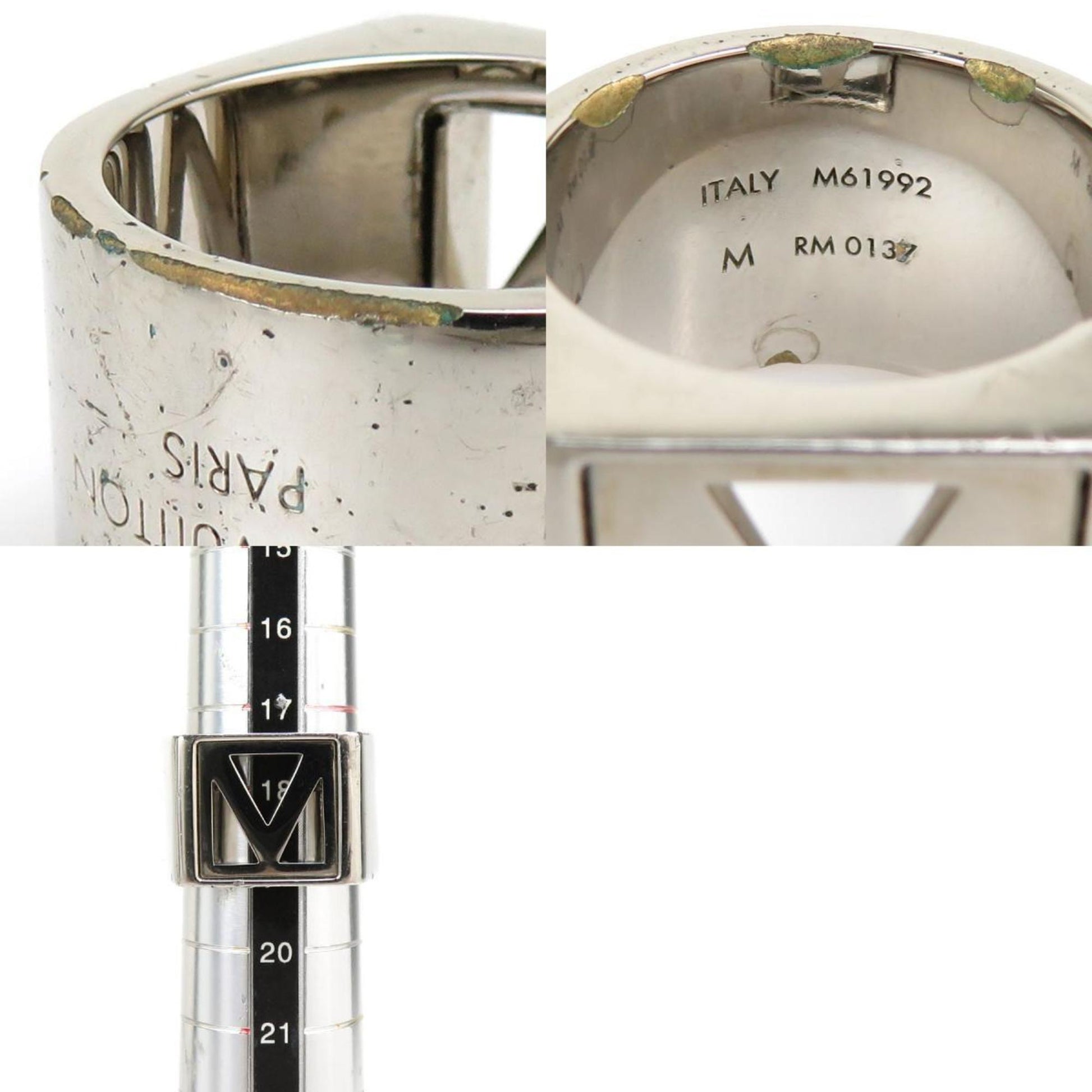 Louis Vuitton Metal Band Ring