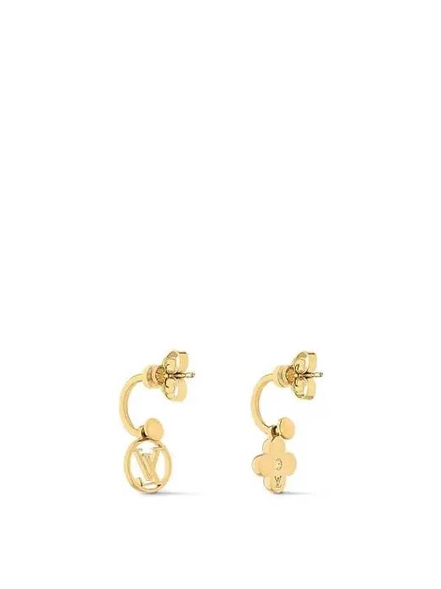 Louis Vuitton Blooming Earrings Gold