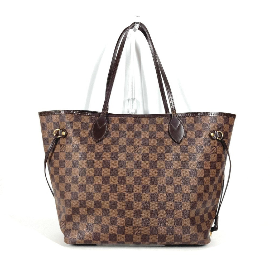 Louis Vuitton Damier Ebene Damier Canvas Shoulder Bag Tote Bag