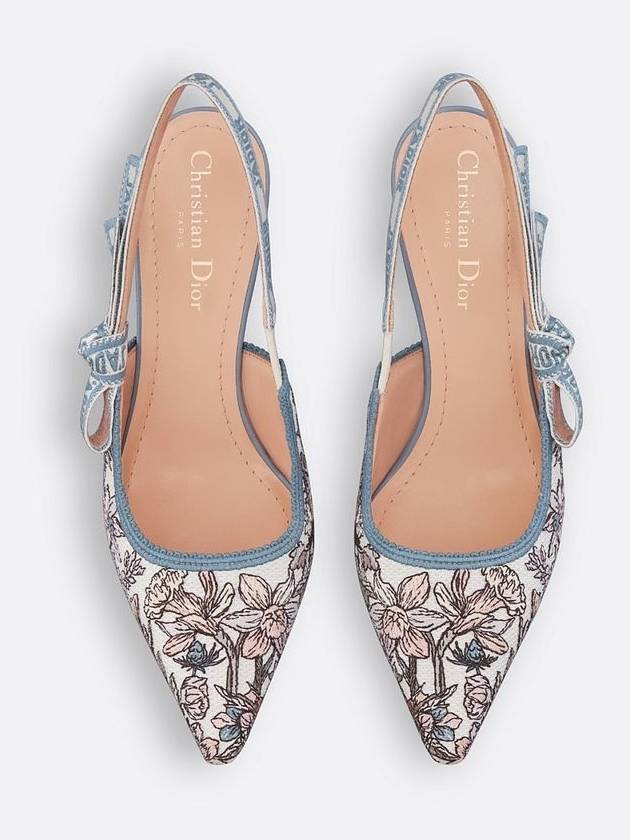 Christian Dior J'Adior Dress Slingback Heels Blue