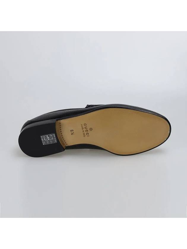 Gucci Horsesbit Nestor Grain Leather Loafers Black