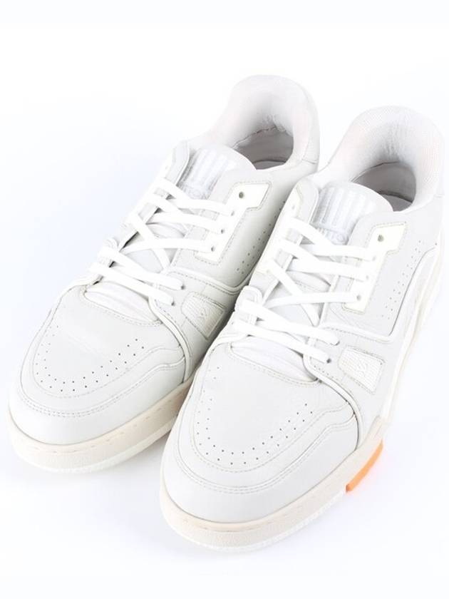 Louis Vuitton LV trainer sneakers gray 7 260